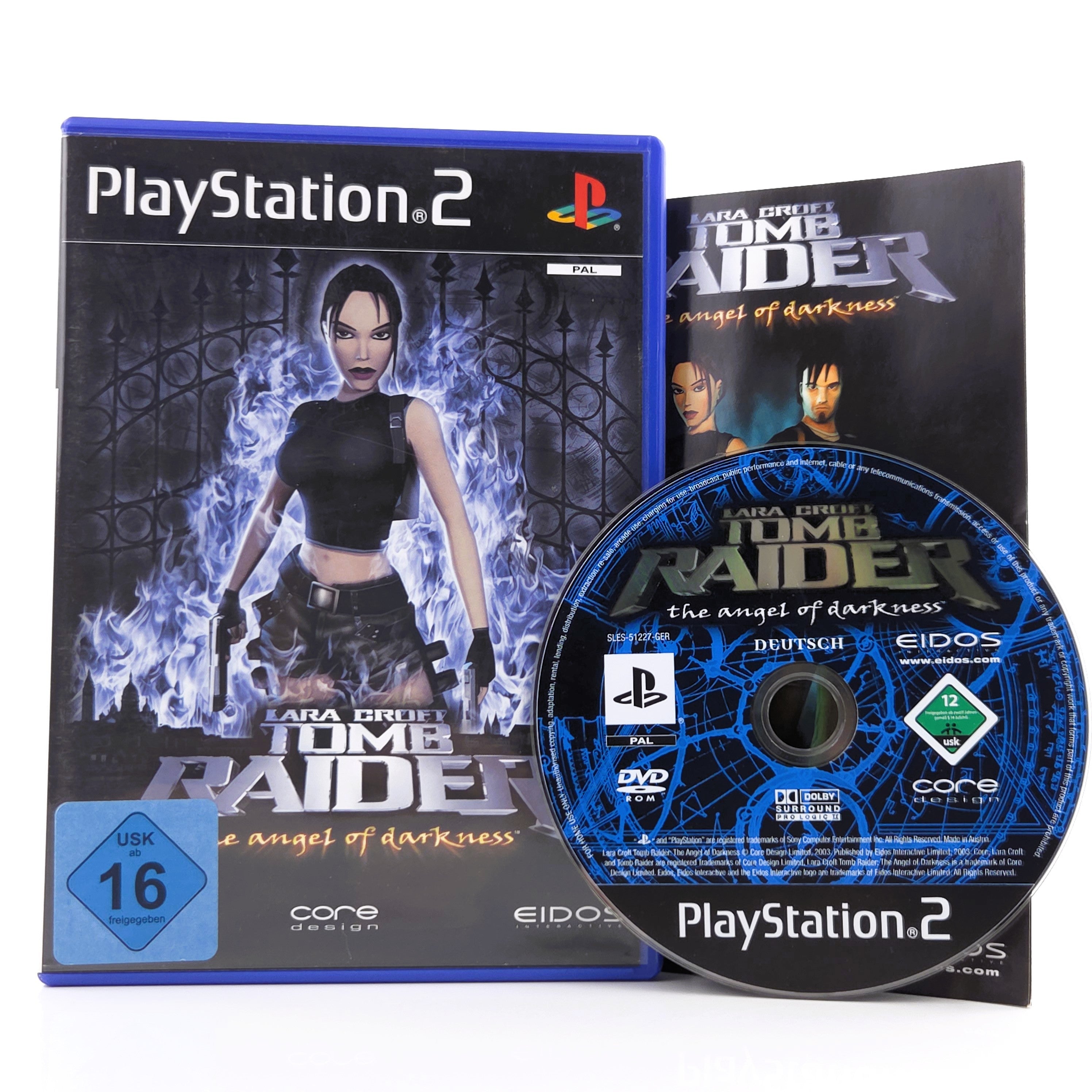Playstation 2 Spiel – Tomb Raider The Angel of Darkness OVP PAL