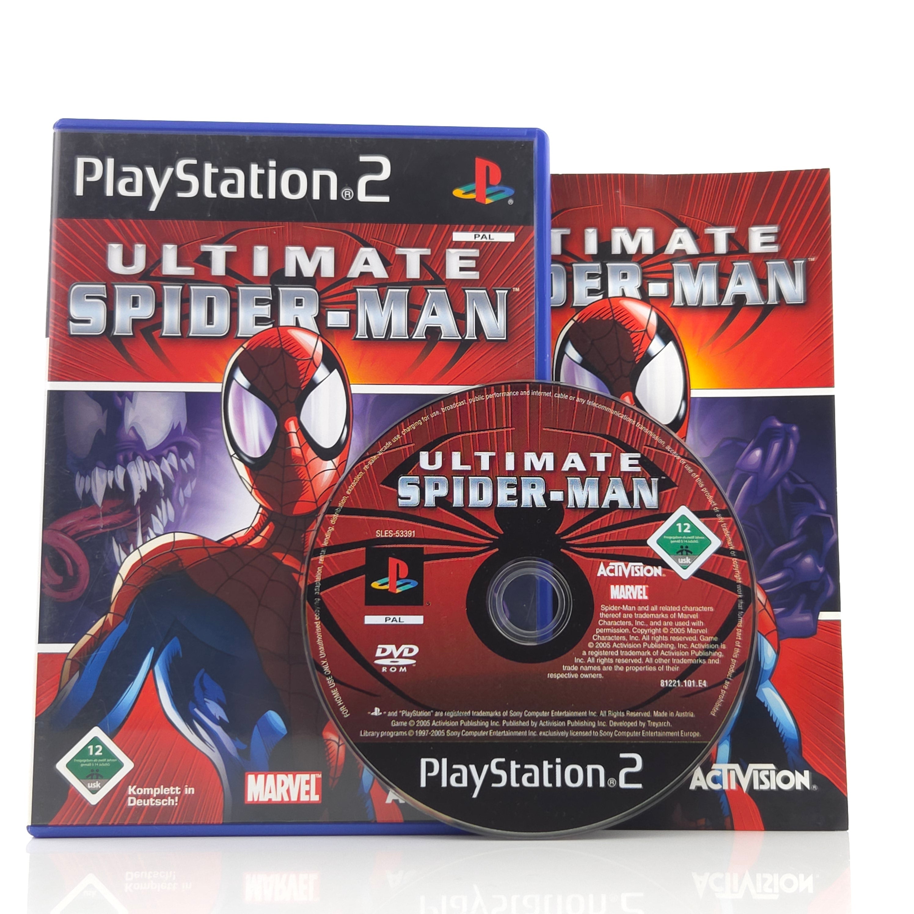 Playstation 2 Spiel Ultimate Spider-Man PS2 OVP PAL DE