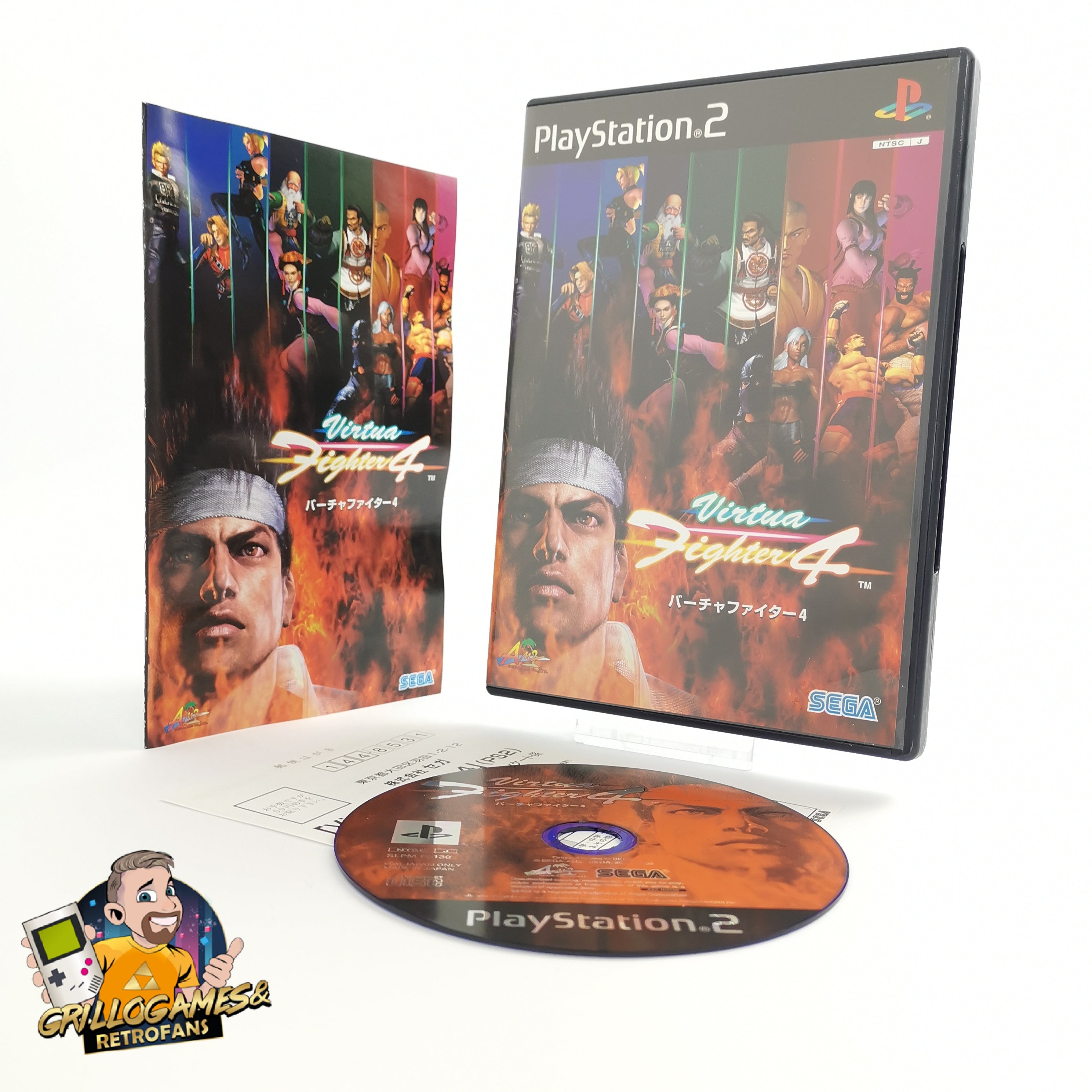 Sony Playstation 2 Spiel – Virtua Fighter 4 PS2 NTSC-J OVP