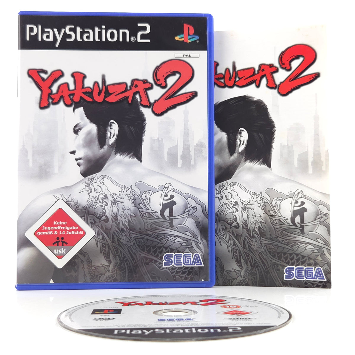 PlayStation 2 Spiel Yakuza 2 OVP USK18