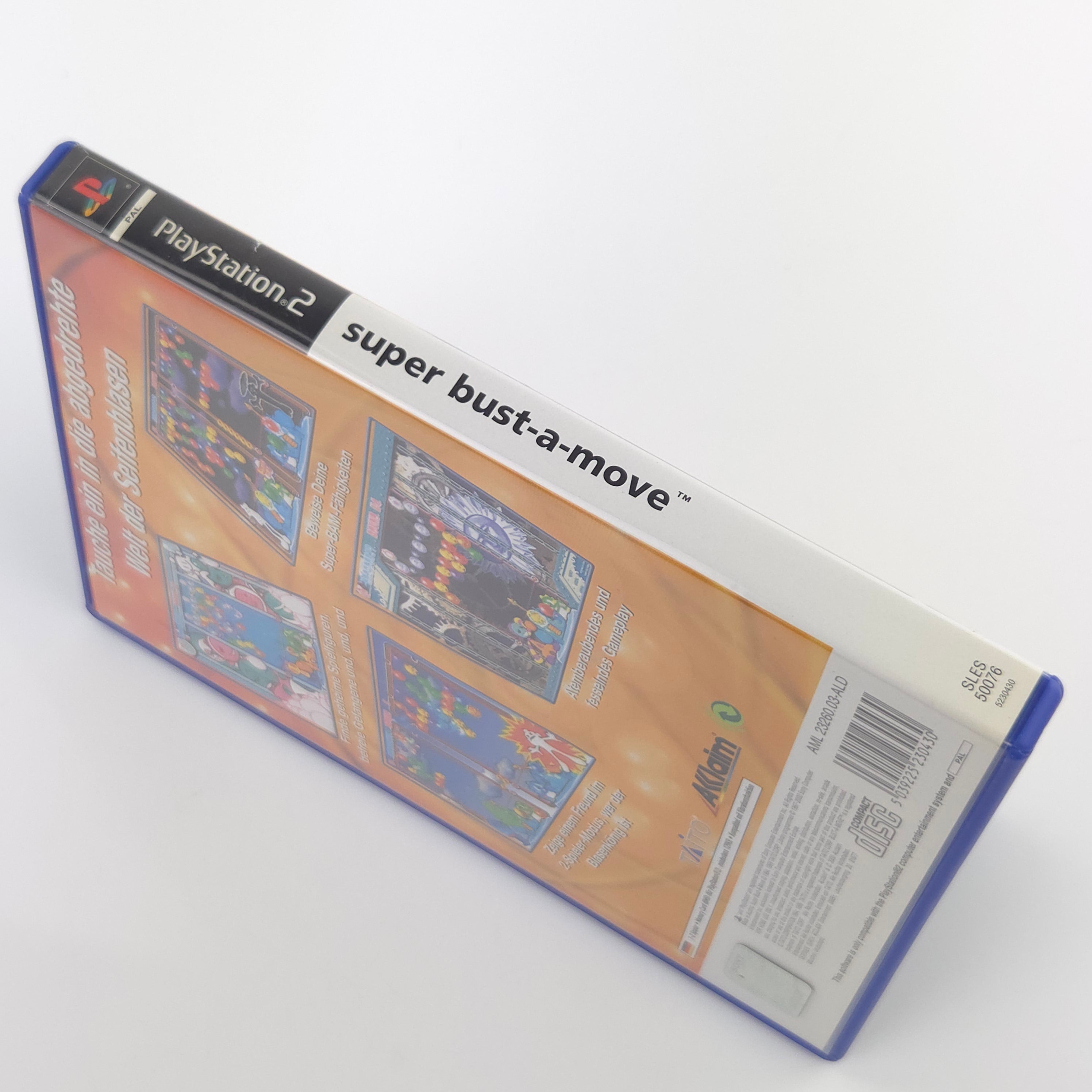 PlayStation 2 Spiel – Super Bust-a-Move (PS2 OVP)