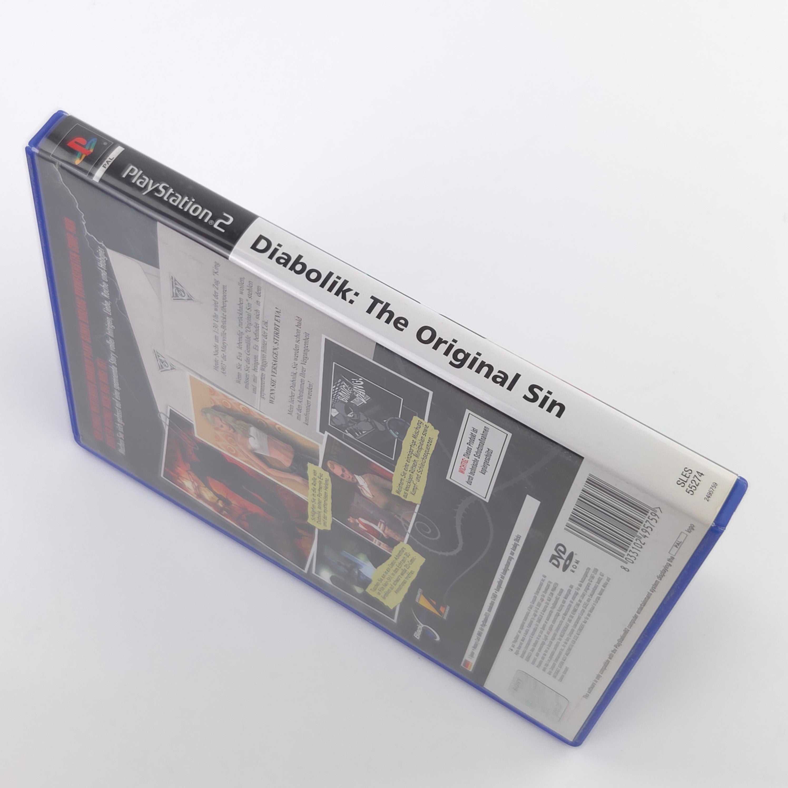Playstation 2 Spiel – The Original Diabolik Sin (OVP)