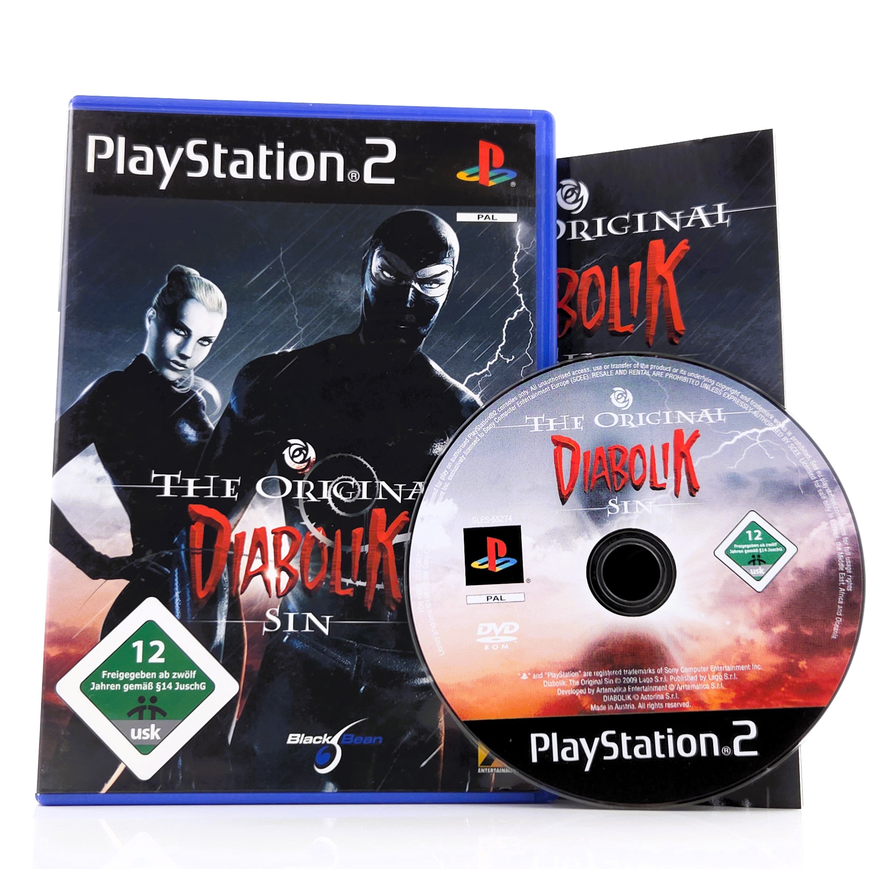 Playstation 2 Spiel – The Original Diabolik Sin (OVP)