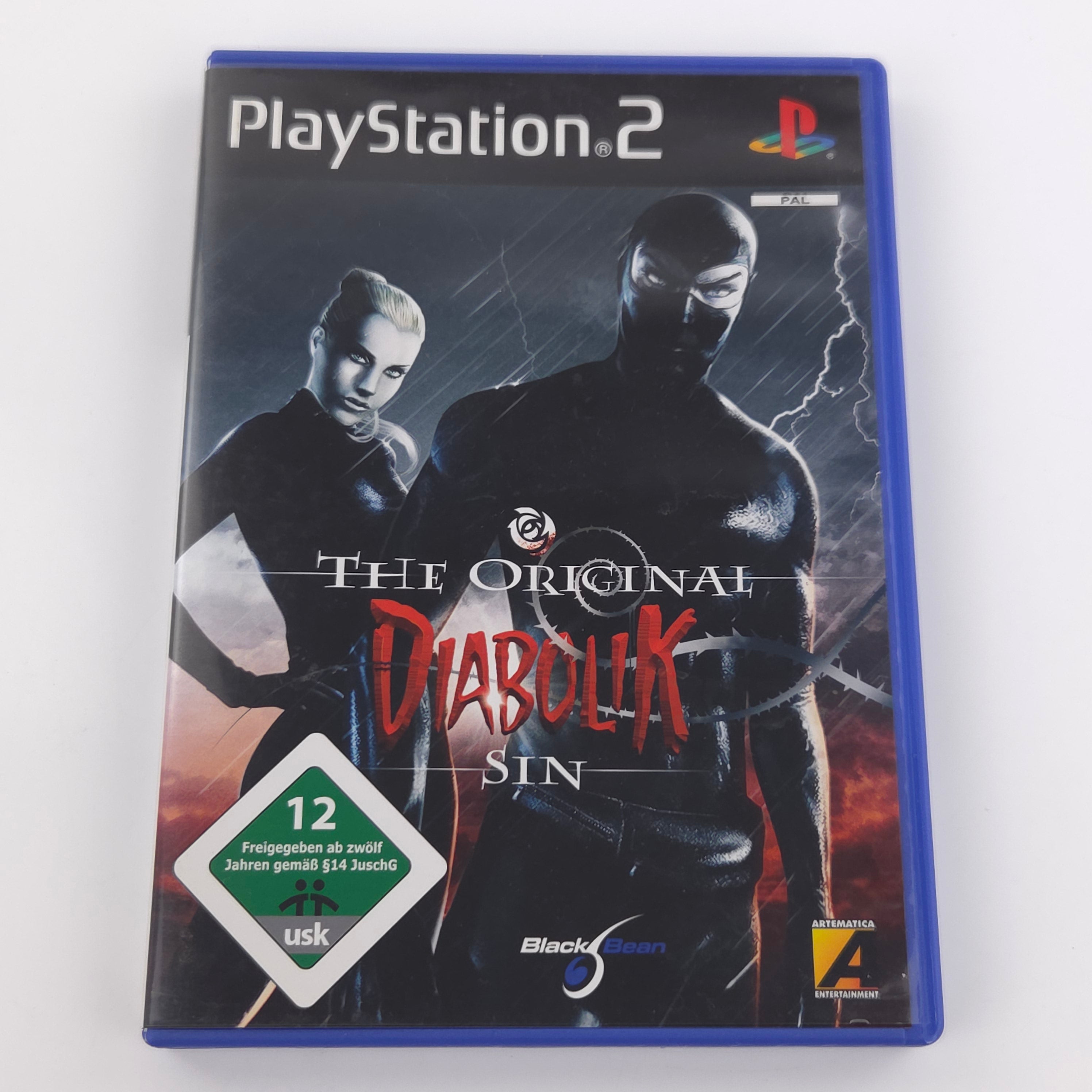Playstation 2 Spiel – The Original Diabolik Sin (OVP)
