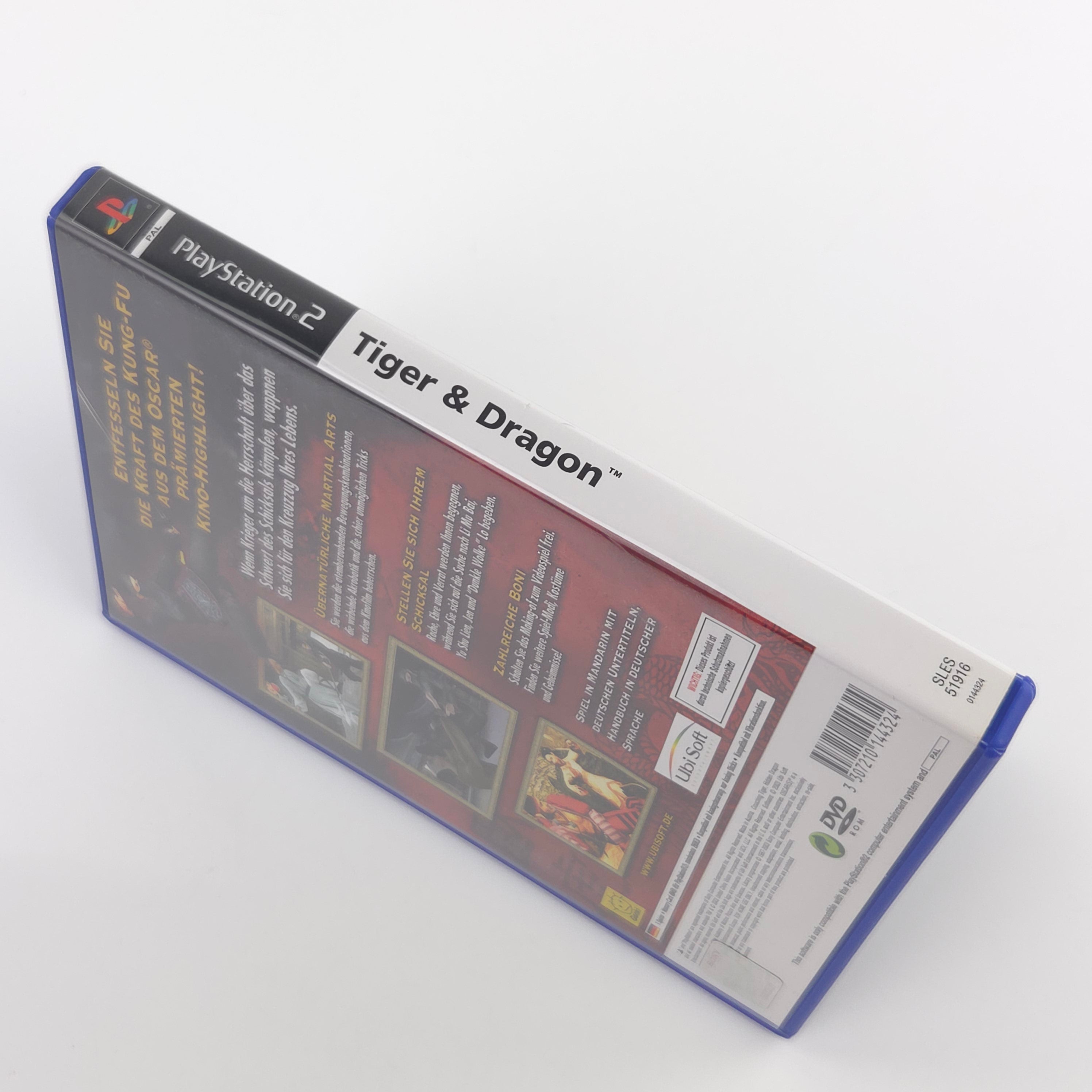 Playstation 2 Spiel – Tiger & Dragon (DE PAL OVP CIB)