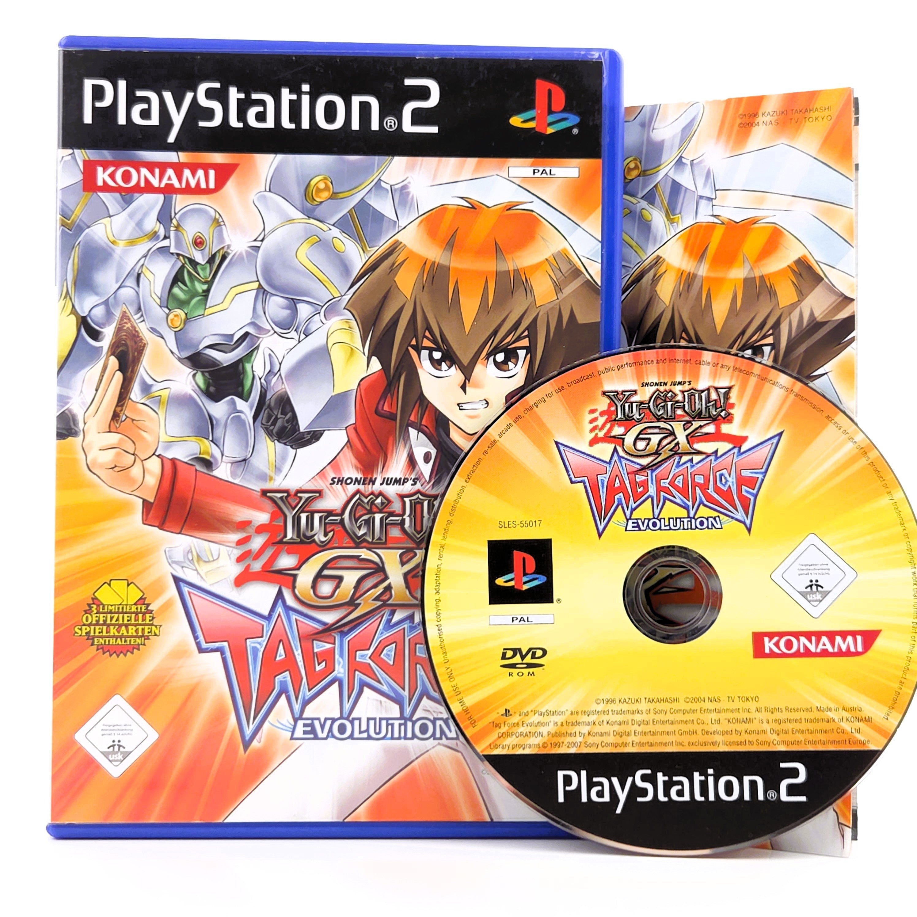 Playstation 2 Spiel – Yu-Gi-Oh GX Tag Force Evolution OVP