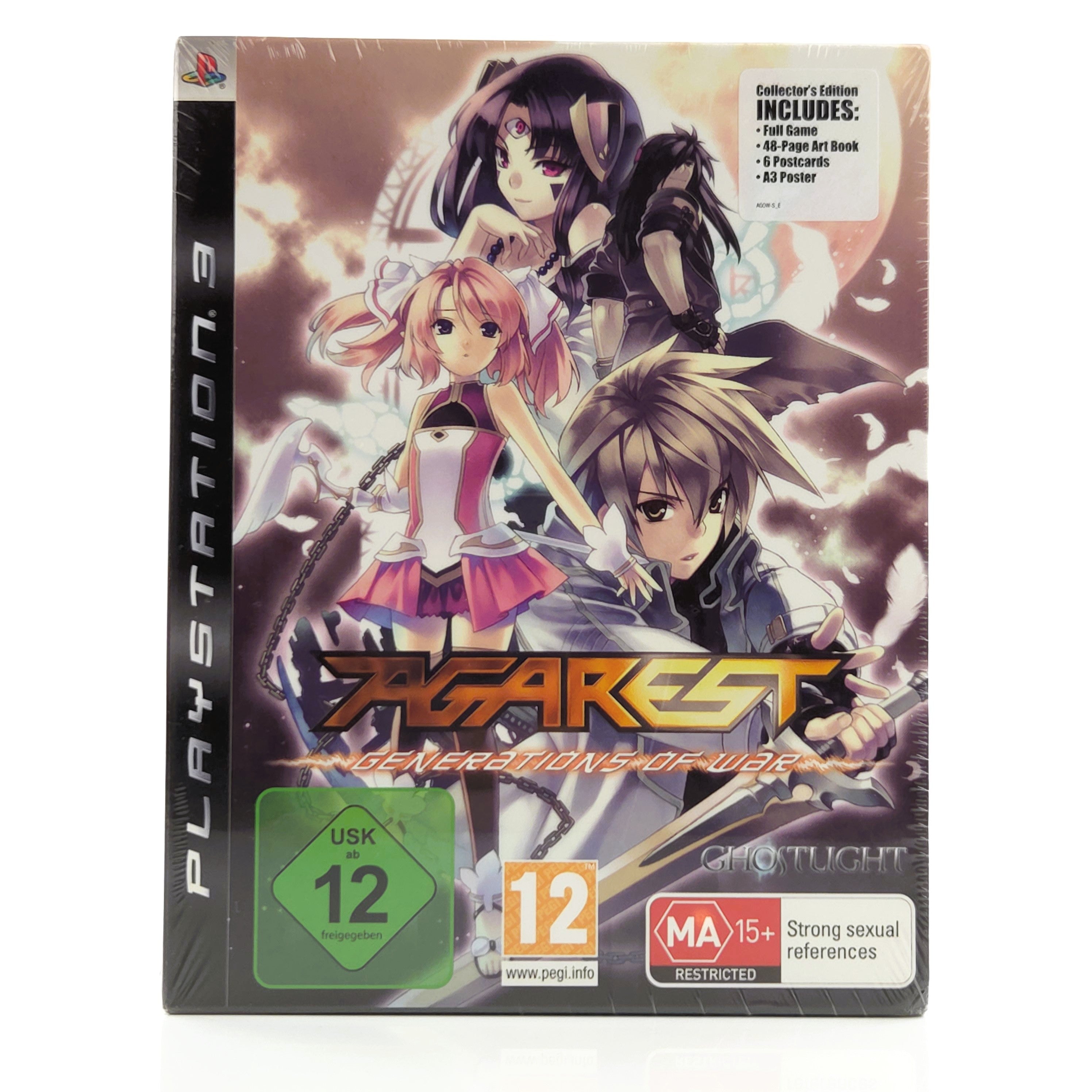 Playstation 3 Spiel – Agarest Generations Neu Sealed