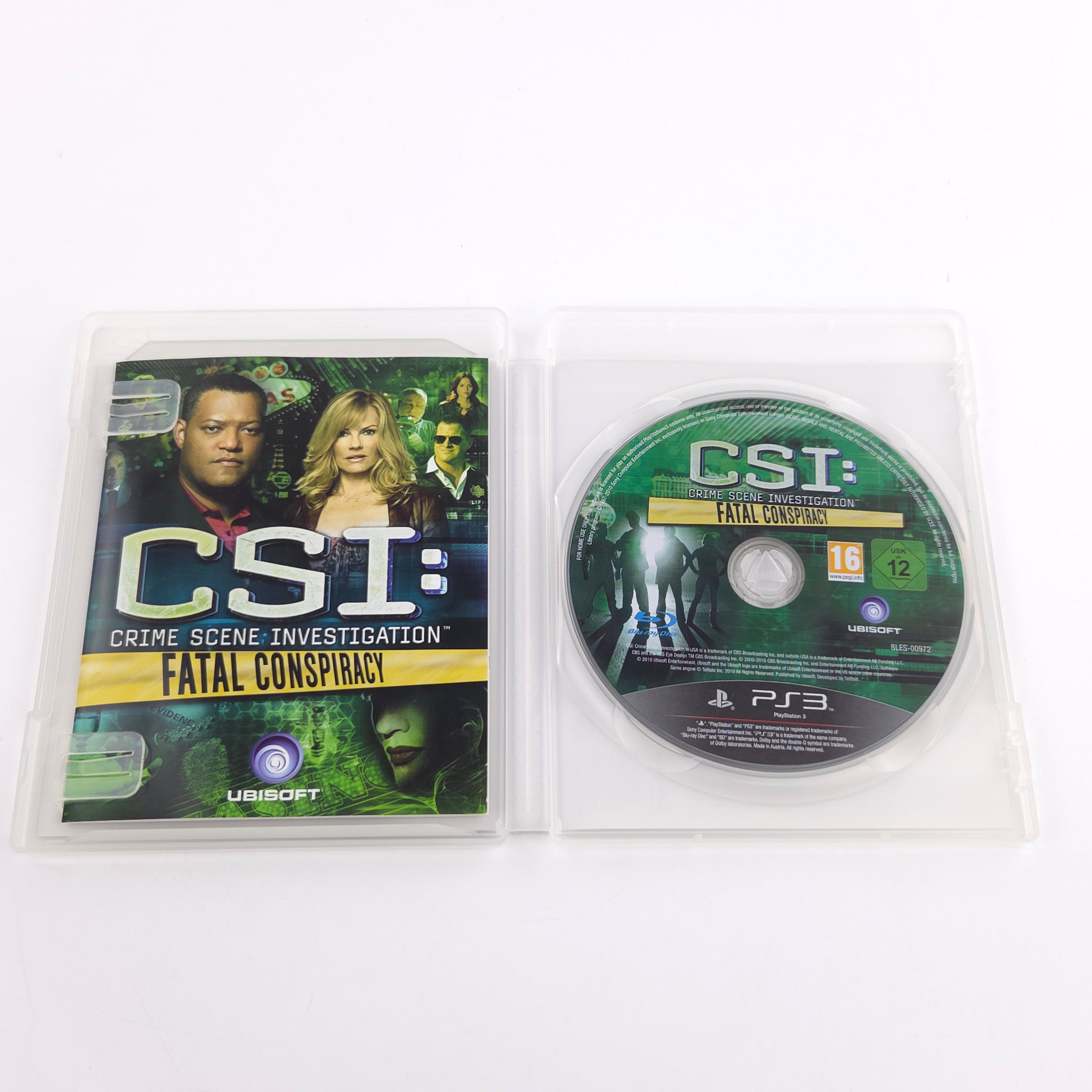 PlayStation 3 Spiel – CSI Fatal Conspiracy (PAL OVP)