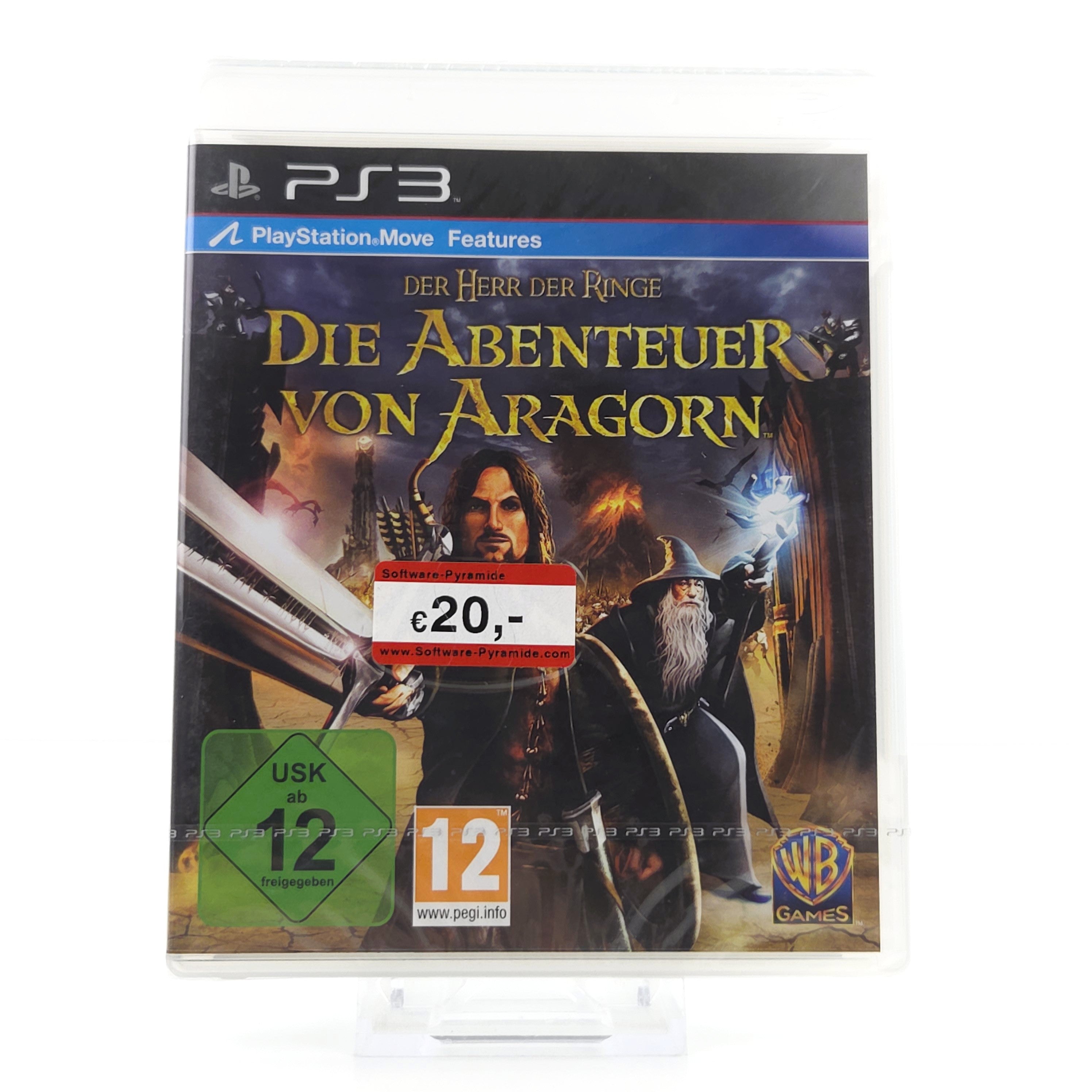 Playstation 3 Spiel – Der Herr der Ringe Aragorn PAL Neu