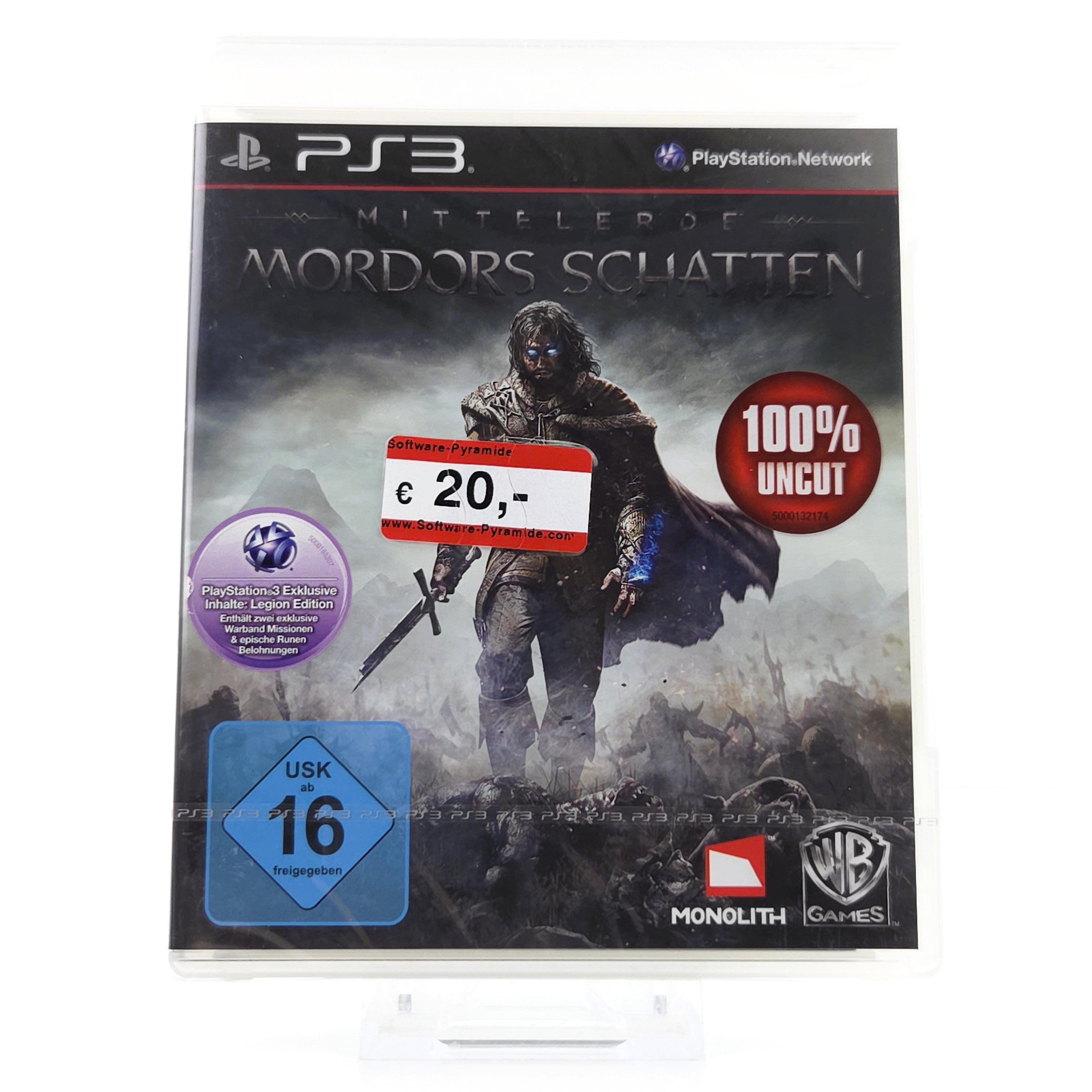 PlayStation 3 Spiel – Mittelerde Mordors Schatten (Neu)