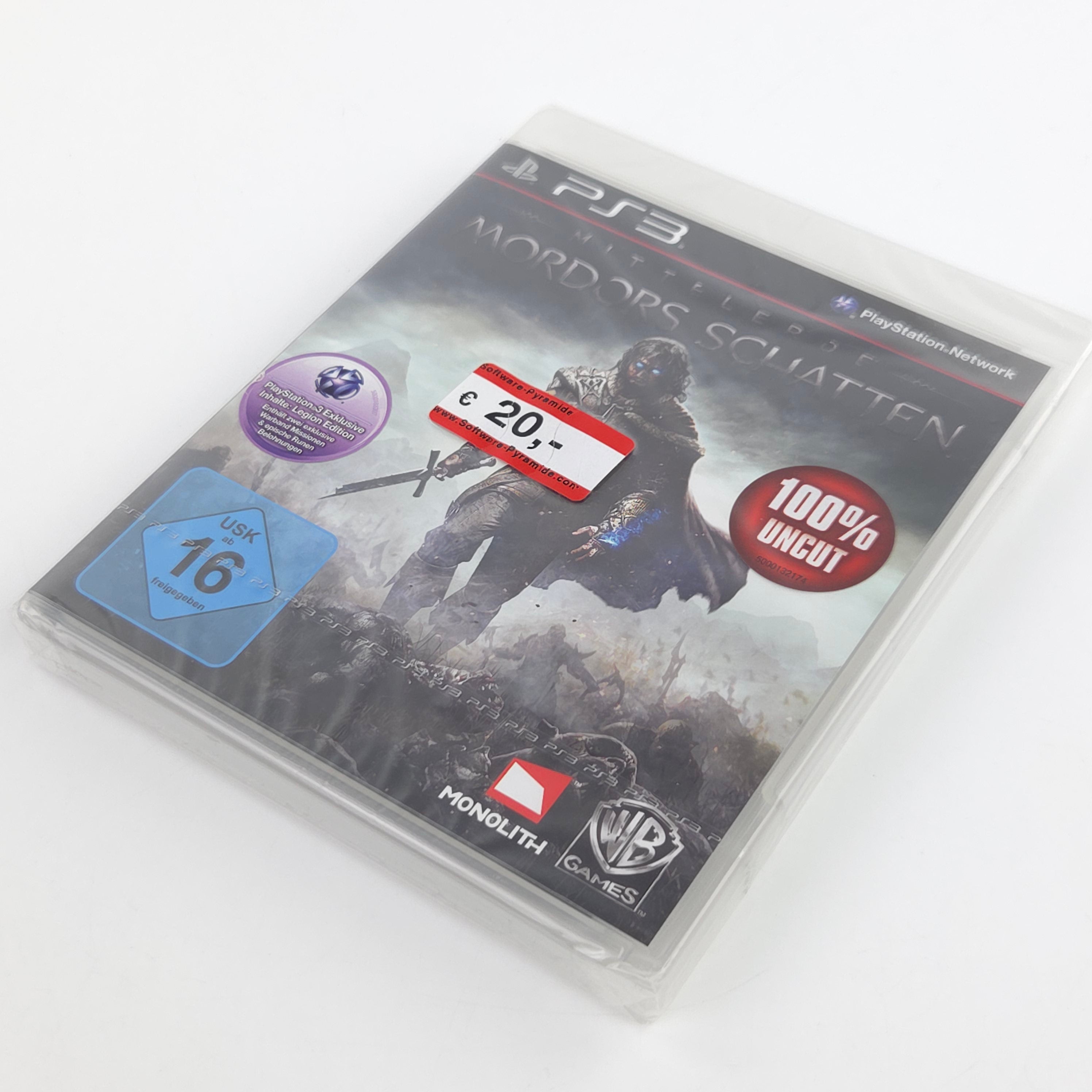 PlayStation 3 Spiel – Mittelerde Mordors Schatten (Neu)