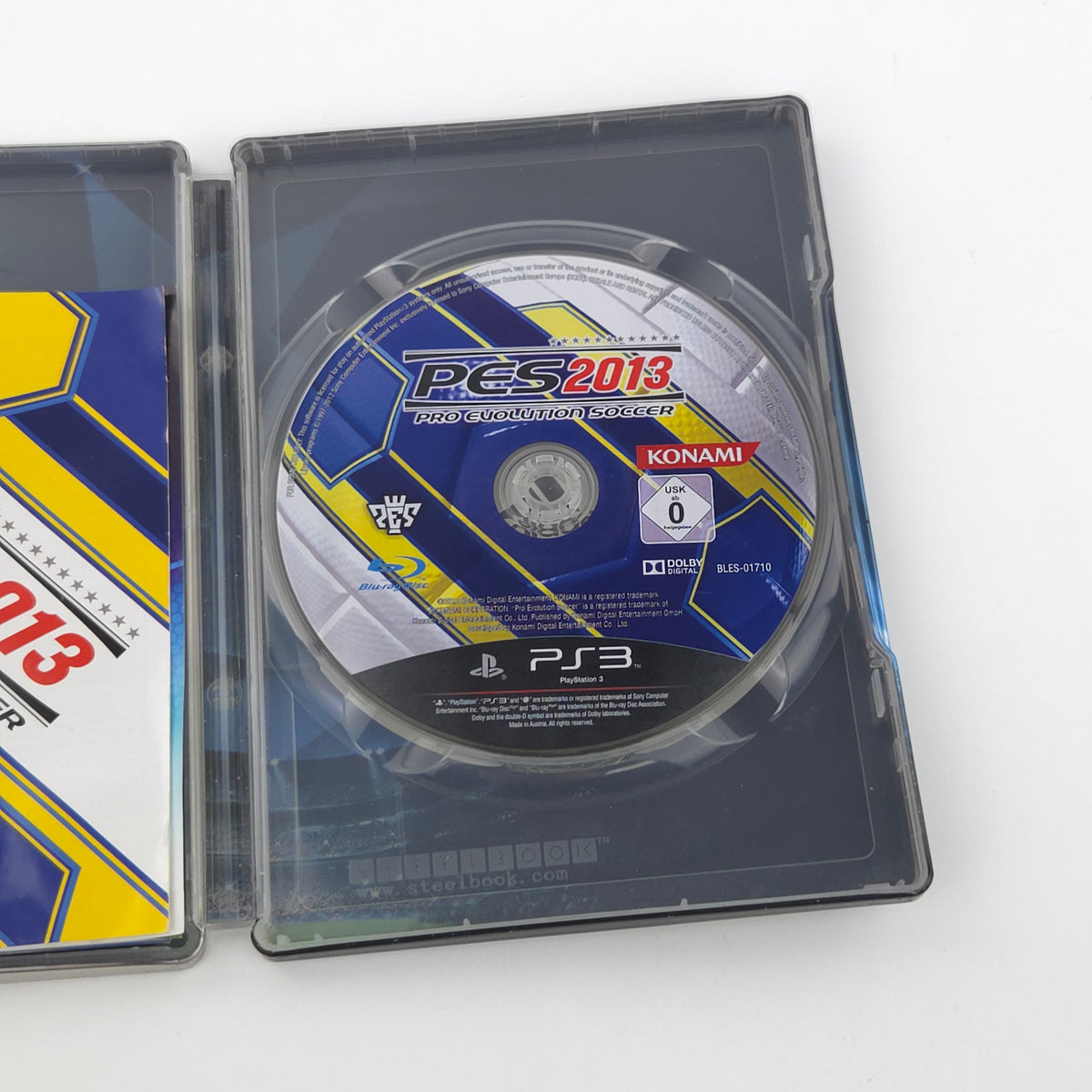 Playstation 3 Spiel PES 2013 Steelbook