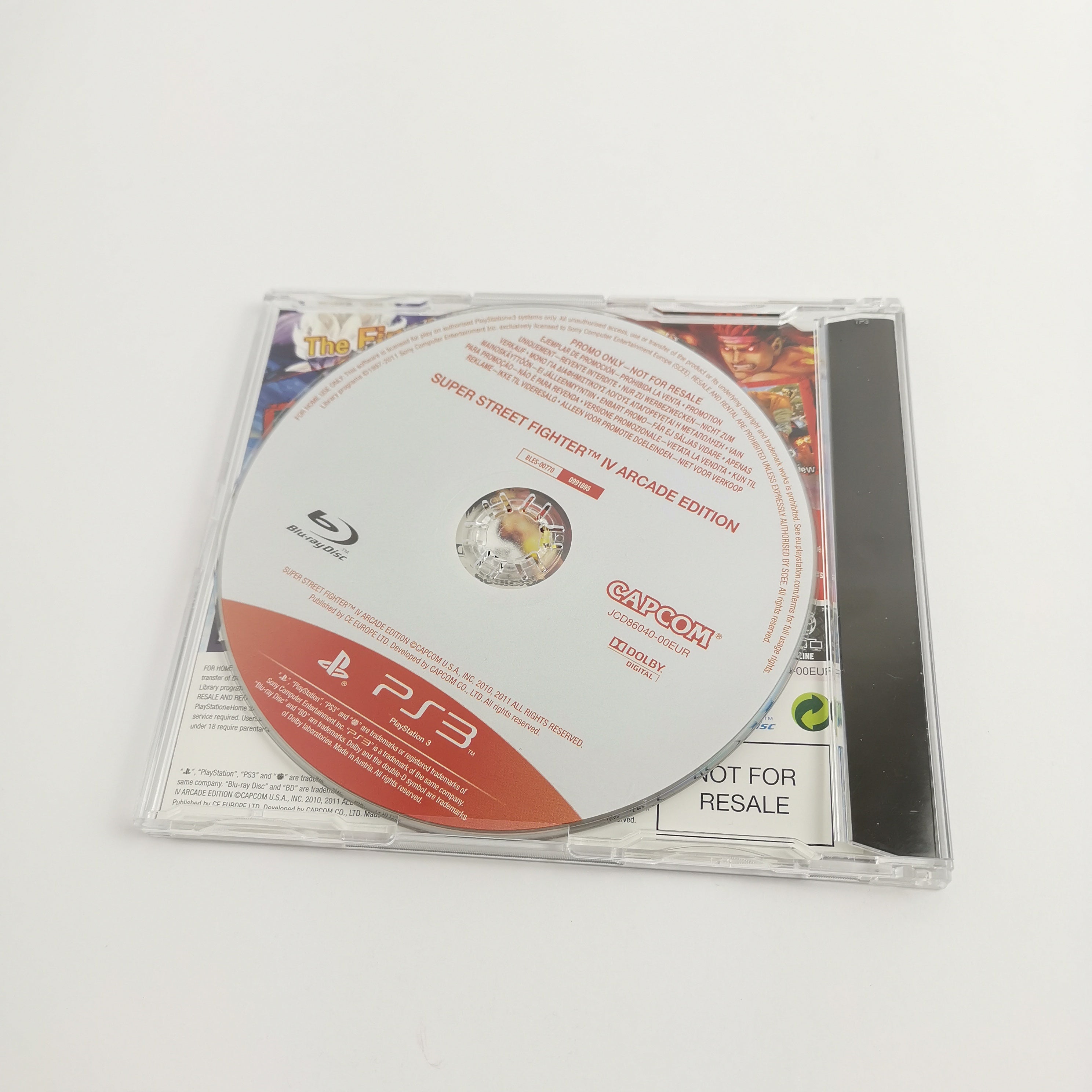 Playstation 3 Spiel – Street Fighter IV Arcade Promo Spiel