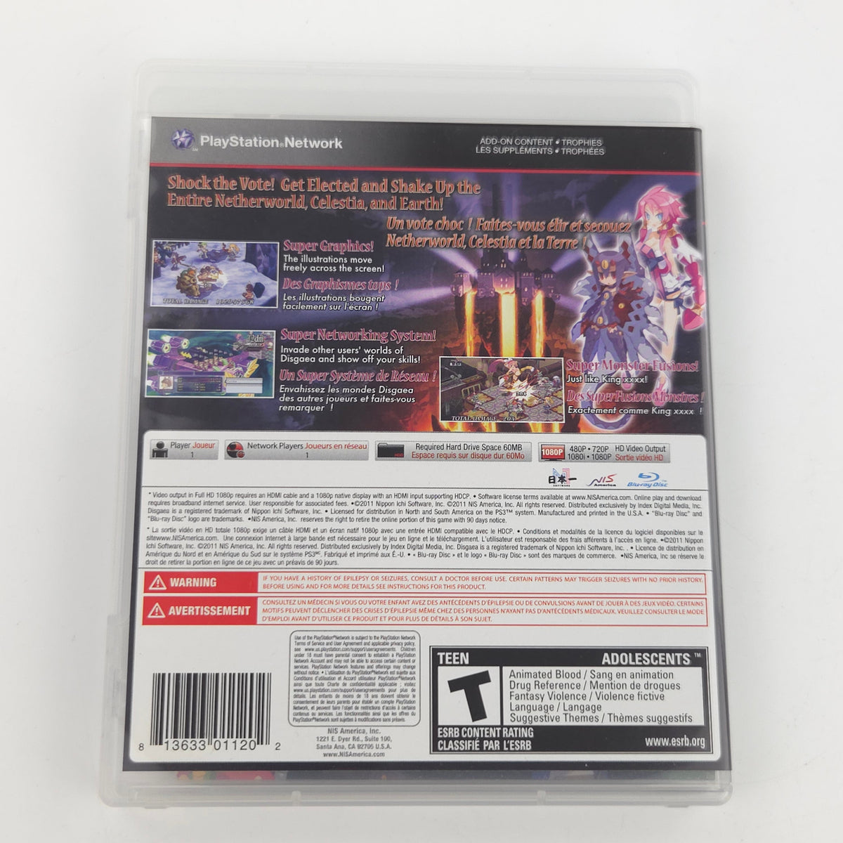 Playstation 3 Spiel Disgaea 4 OVP USA