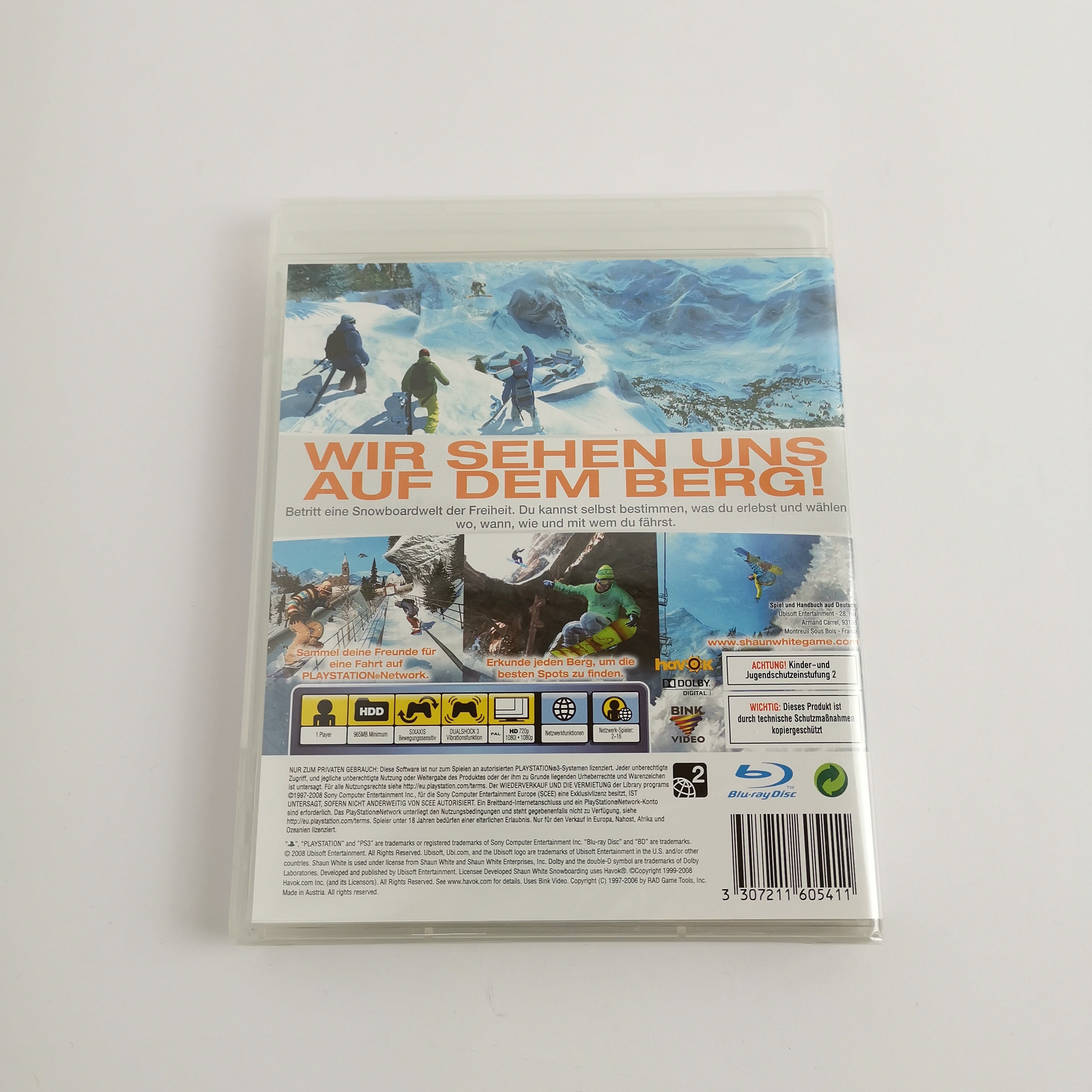 Sony Playstation 3 Spiel – Shaun White Snowboarding Neu