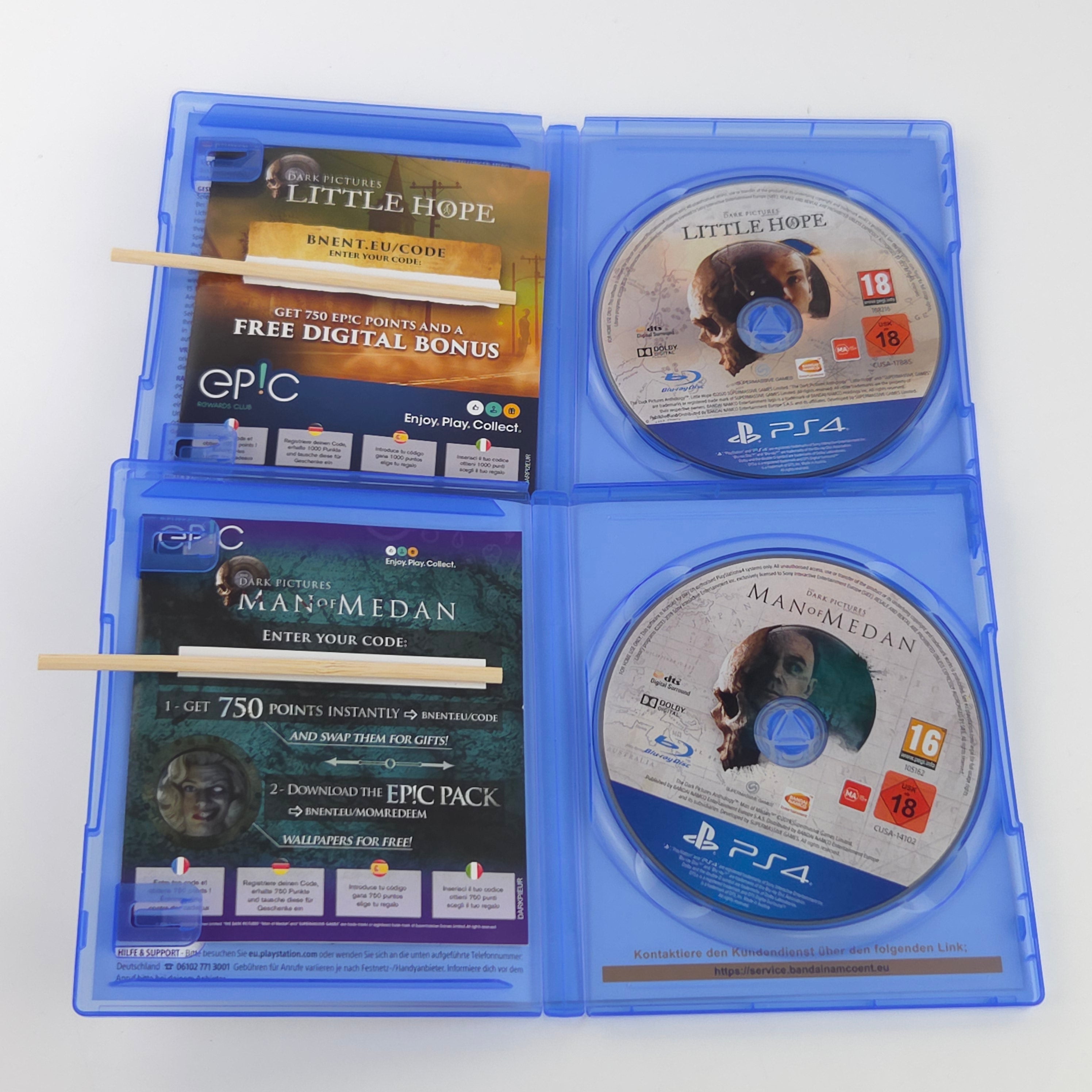 PlayStation 4 Spiel Little Hope Man of Medan OVP