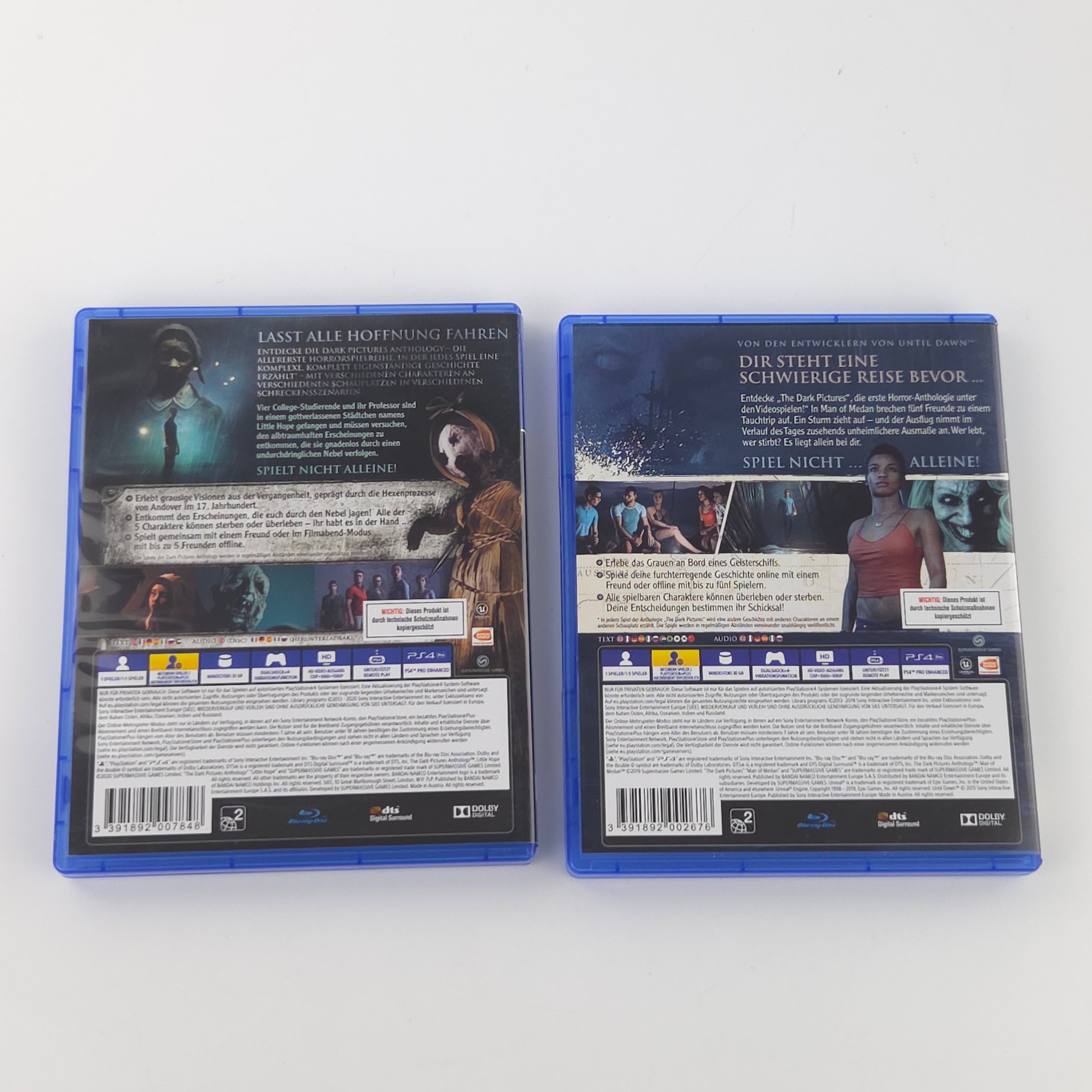 PlayStation 4 Spiel Little Hope Man of Medan OVP