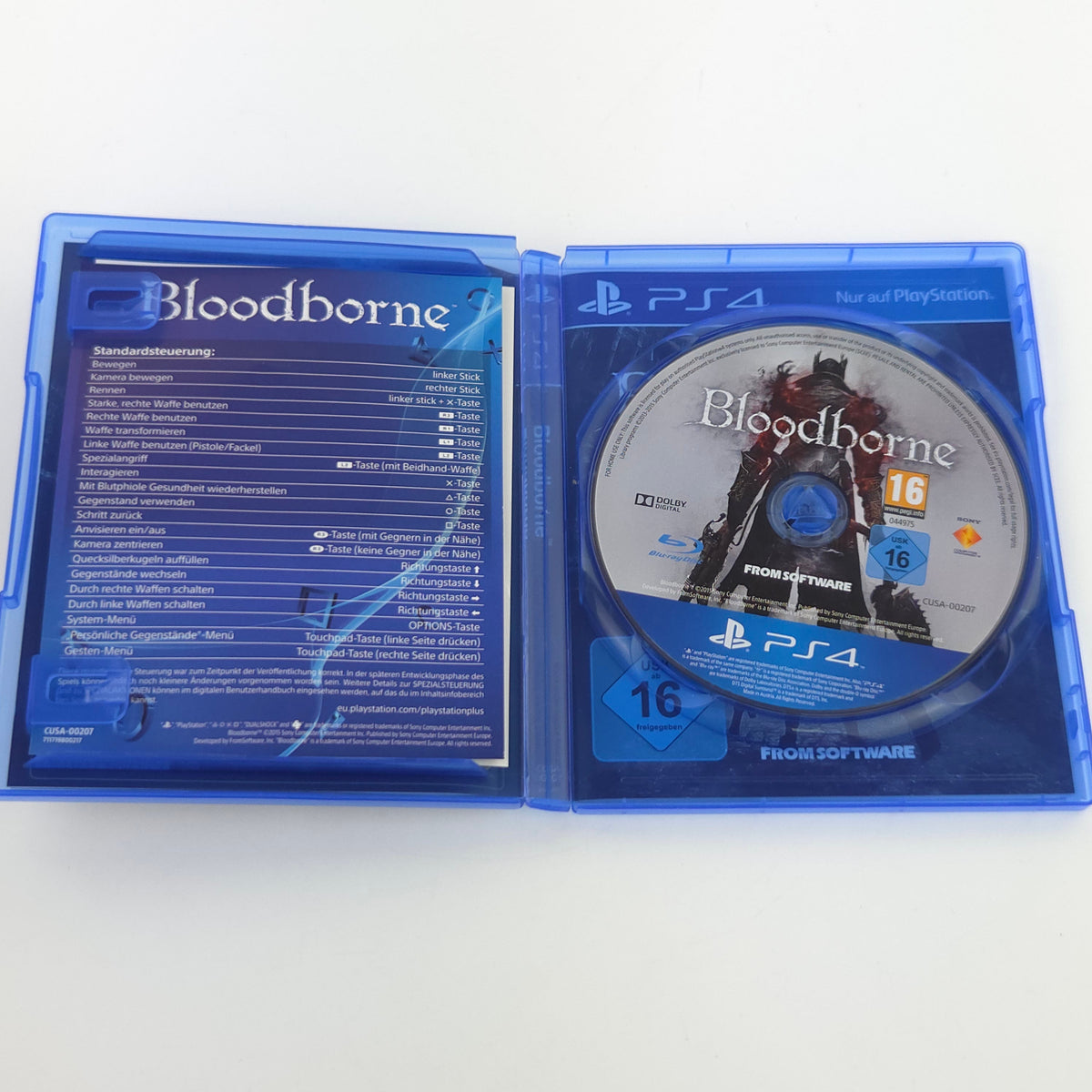 Sony Playstation 4 Spiel: Bloodborne - PS4 OVP Bluray (PAL DE)