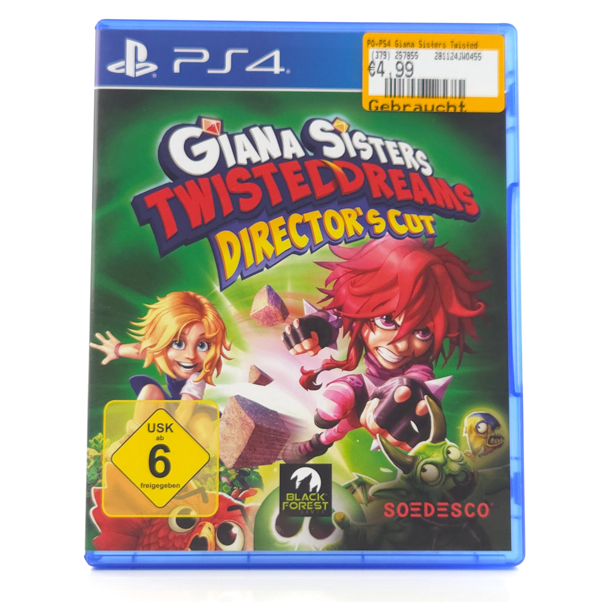 Sony Playstation 4 Spiel: Giana Sisters Twisted Dreams - PS4 OVP (PAL DE)