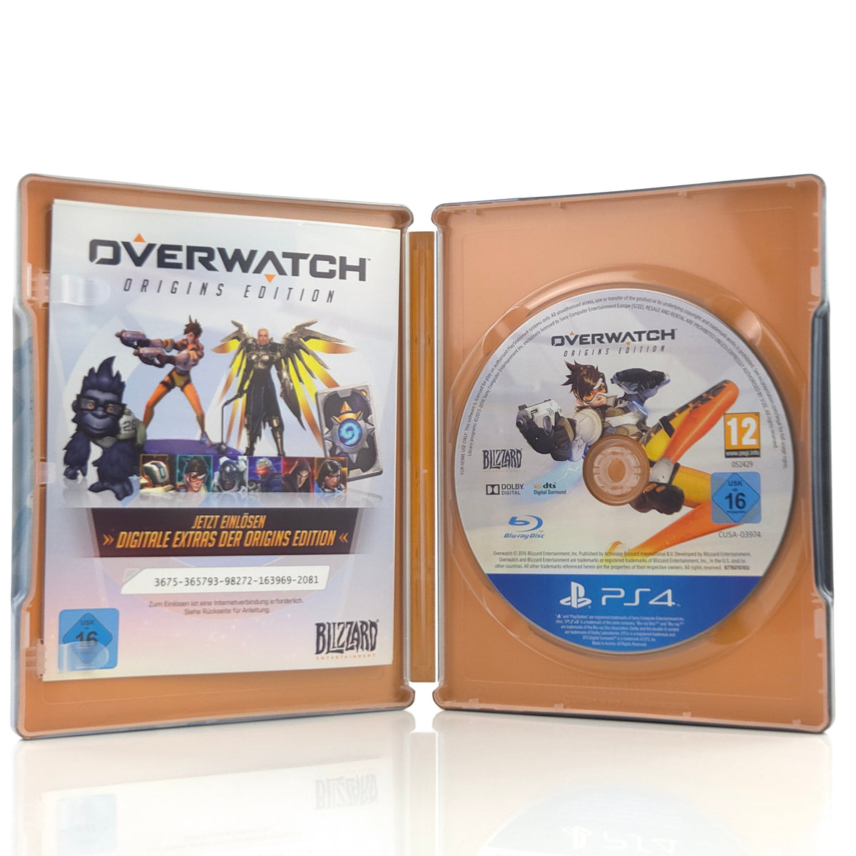 Sony Playstation 4 Spiel: Overwatch mit Steelbook - PS4 OVP (PAL DE) Blizzard