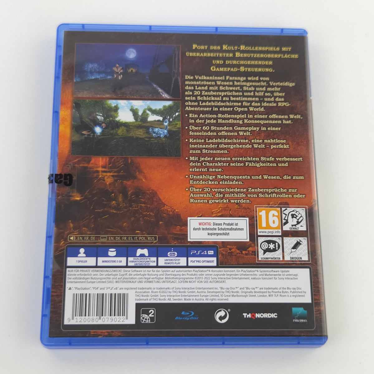 Playstation 4 Spiel Risen OVP