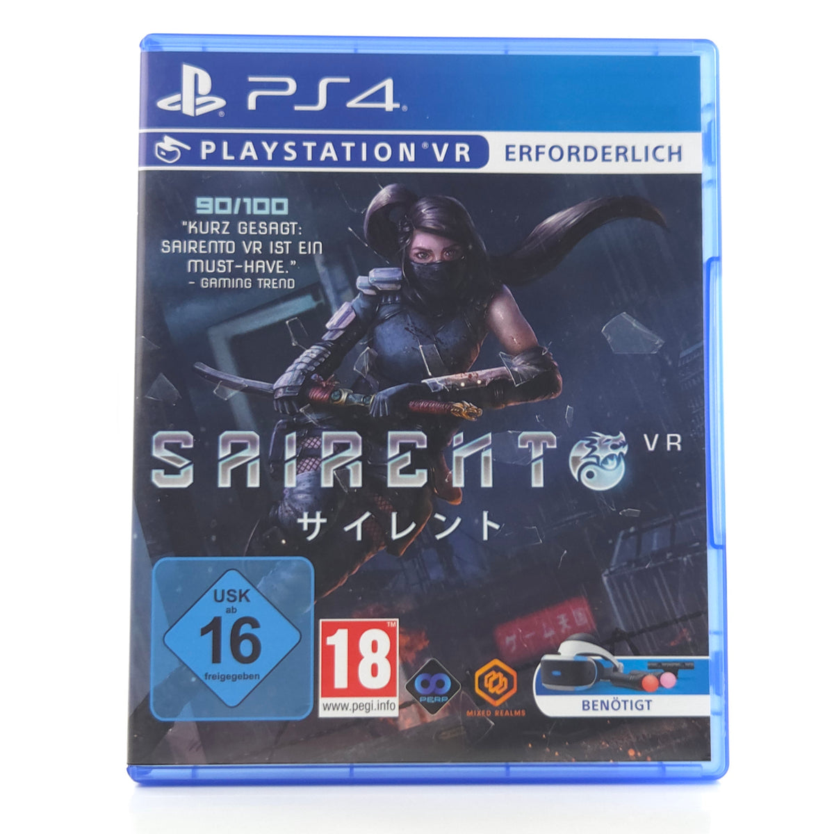 Sony Playstation 4 Spiel: Sairento - PS4 VR OVP Bluray (PAL DE)