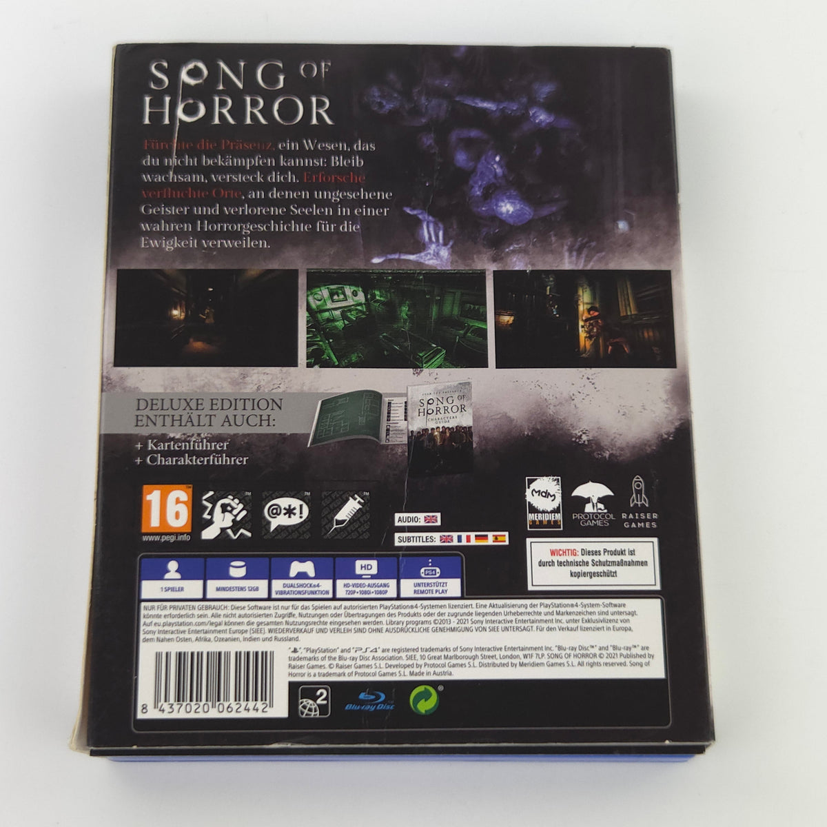 Playstation 4 Spiel Song of Horror Deluxe Edition