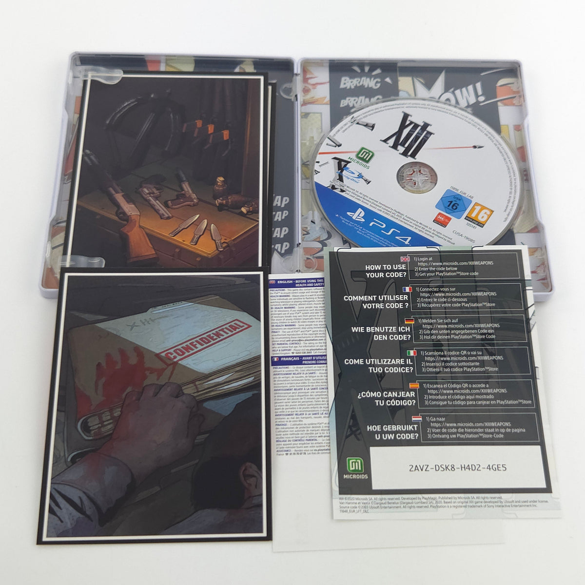 Sony Playstation 4 Spiel: XIII Limited Edition - PS4 OVP (PAL DE)