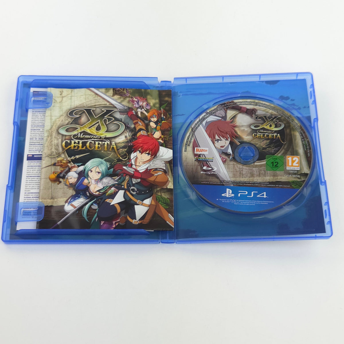 Sony Playstation 4 Spiel: YS Memories of Celceta - PS4 OVP (PAL DE)