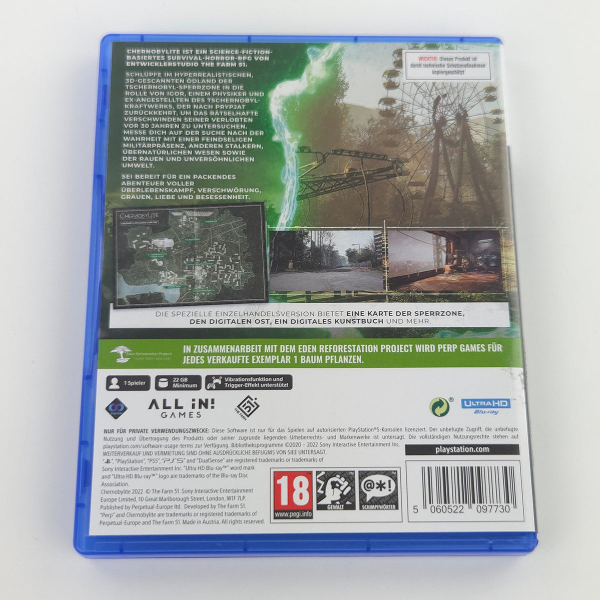 Sony Playstation 5 Spiel: Chernobylite - PS5 OVP Bluray CD (PAL DE USK18)
