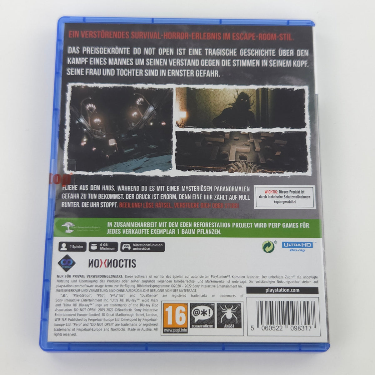 Playstation 5 Spiel Do Not Open OVP