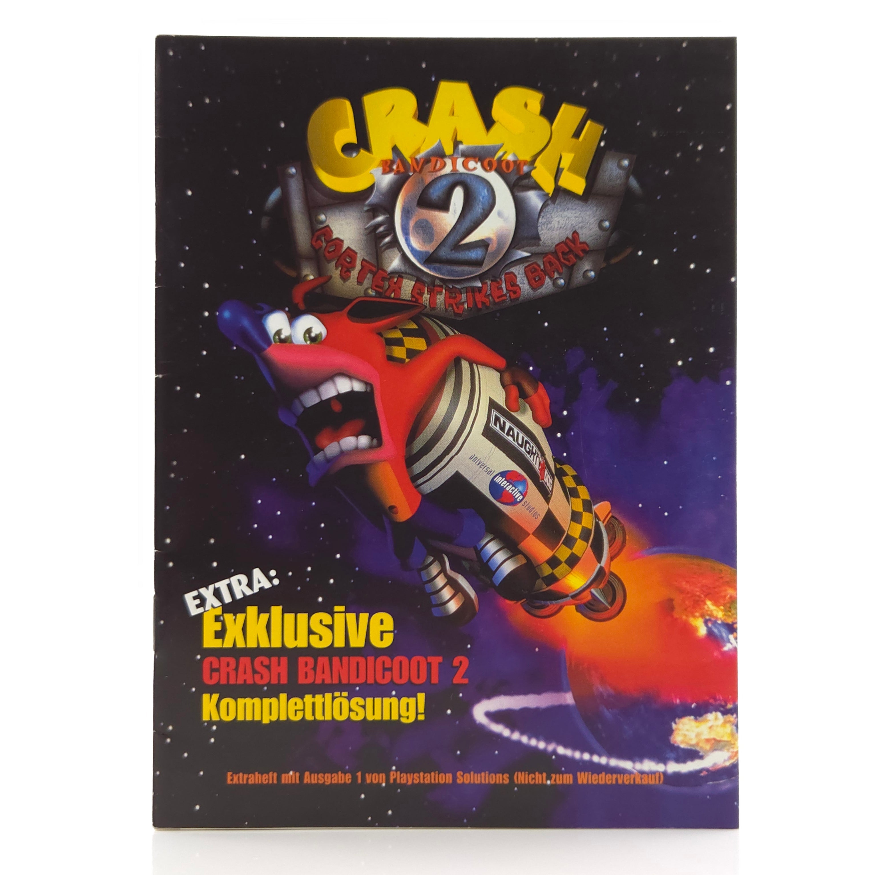 Playstation Spiel – Crash Bandicoot 2 Cortex Strikes Back PS1