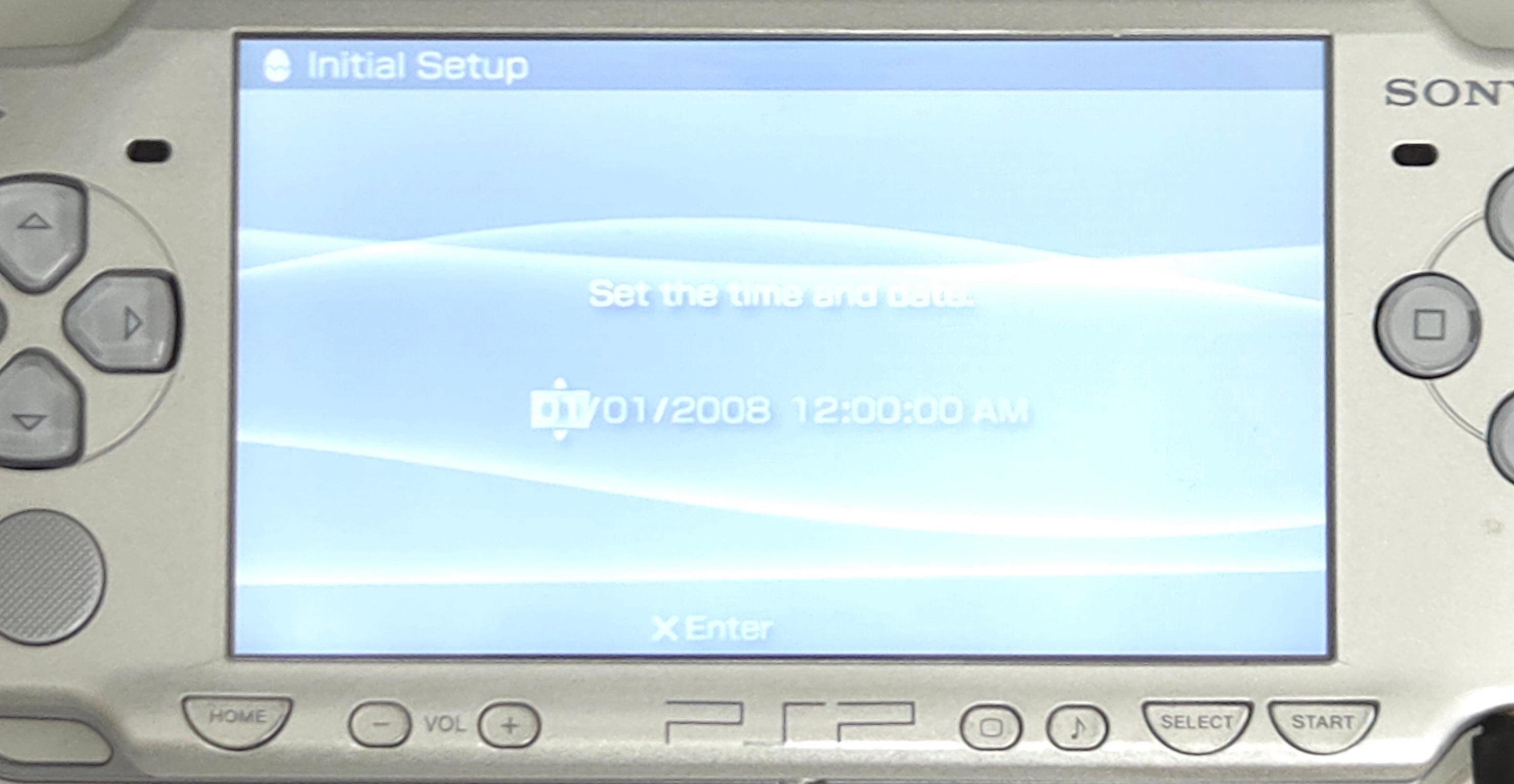 Playstation Portable Konsole Silber Original Gebrauch