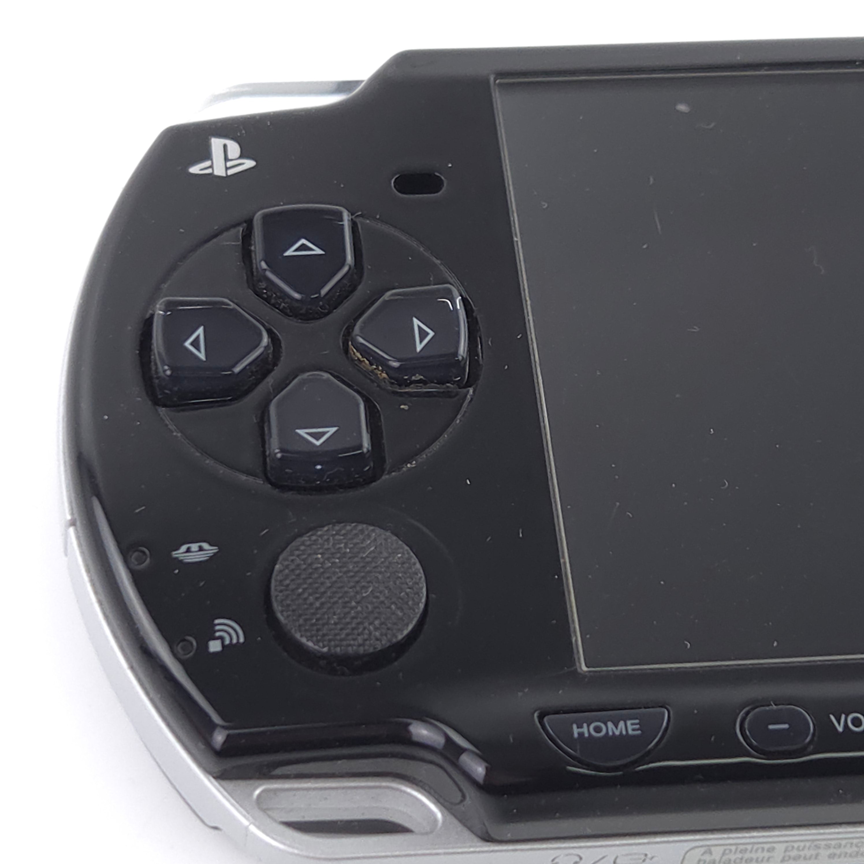 Sony PSP Konsole PSP-2004 Piano Black teildefekt