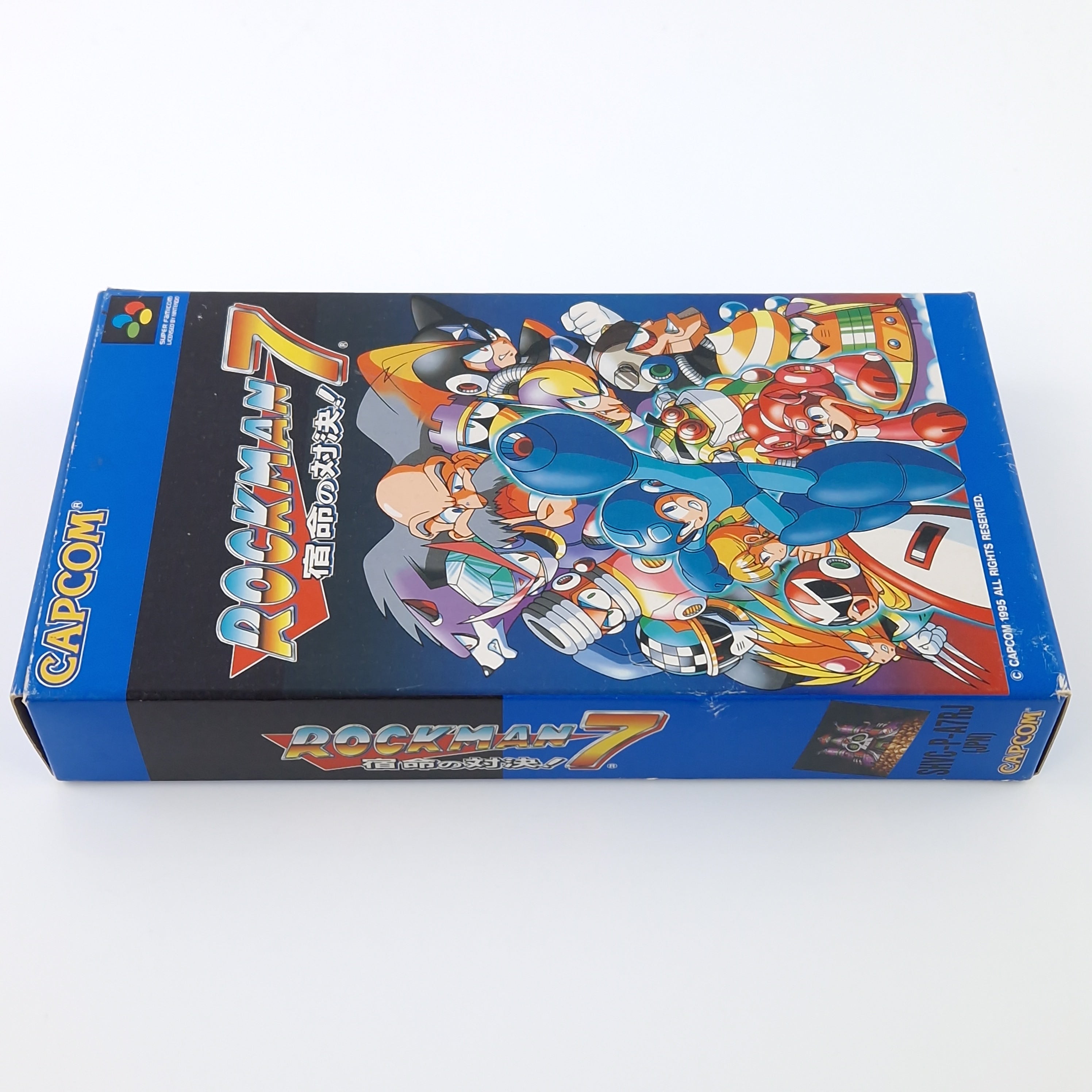 Super Nintendo Spiel – Rockman 7 Mega Man (OVP JAPAN)