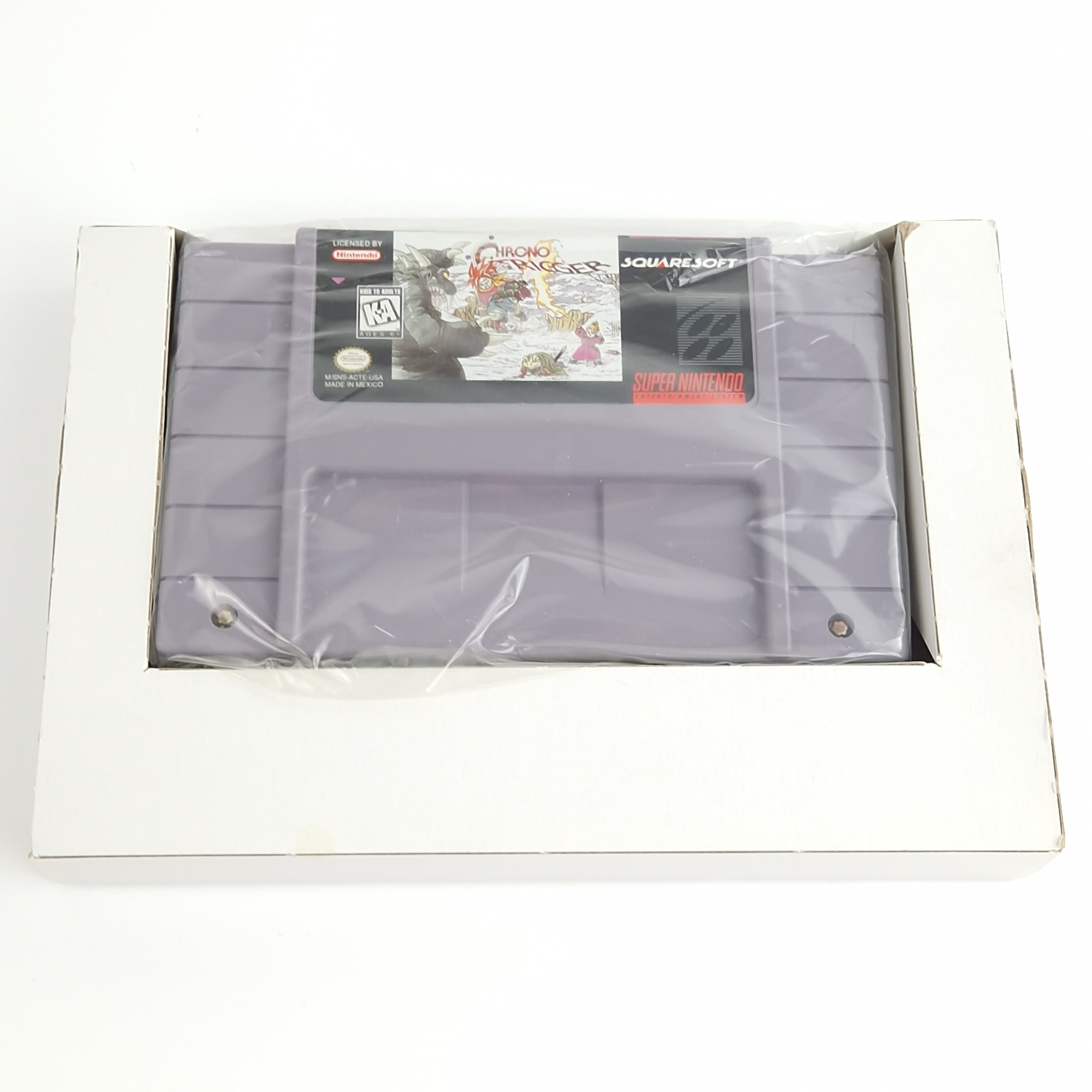 Super Nintendo Spiel – Chrono Trigger OVP Acryl Case SNES