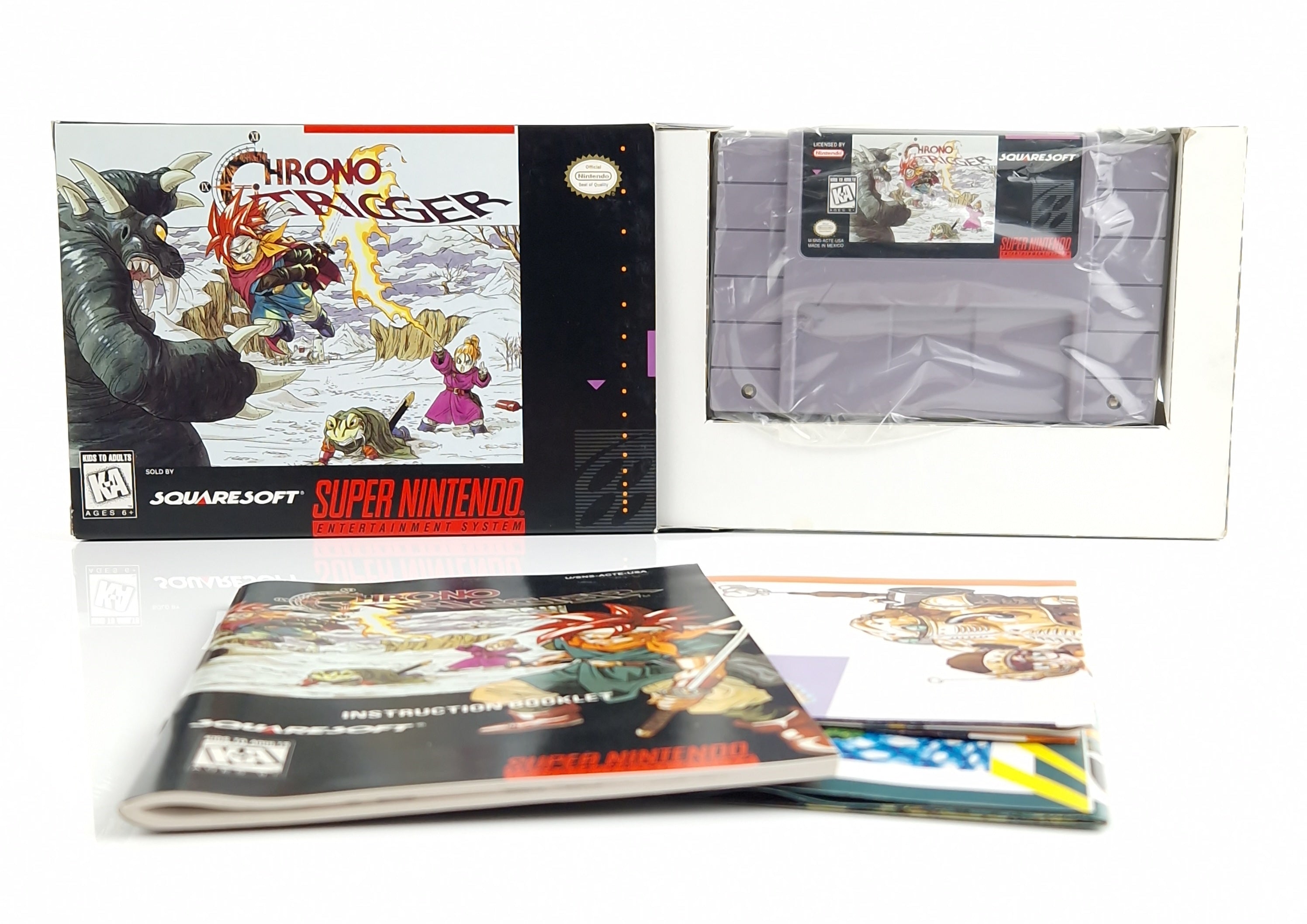 Super Nintendo Spiel – Chrono Trigger OVP Acryl Case SNES
