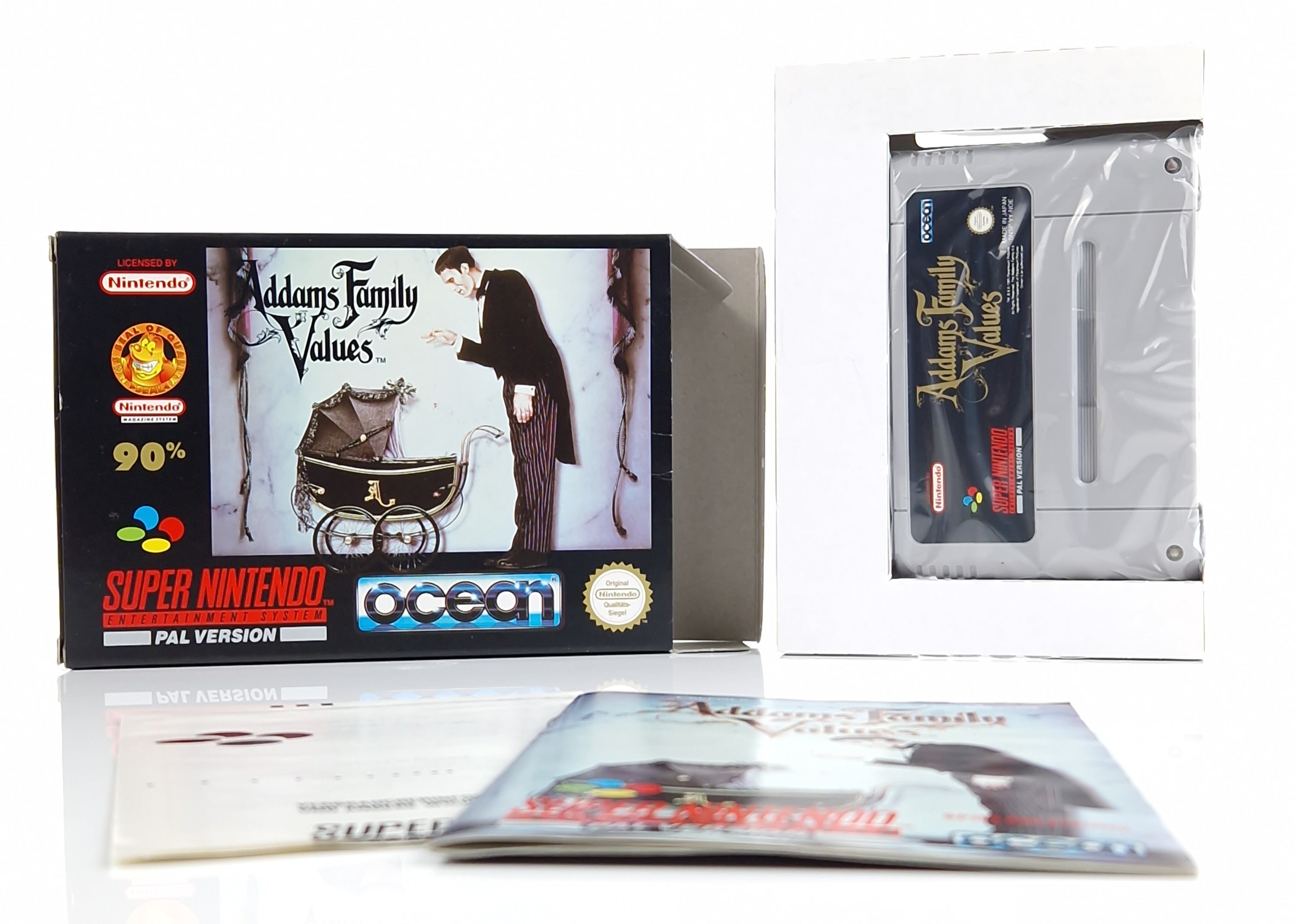 Super Nintendo Spiel – Addams Family Values (OVP PAL)