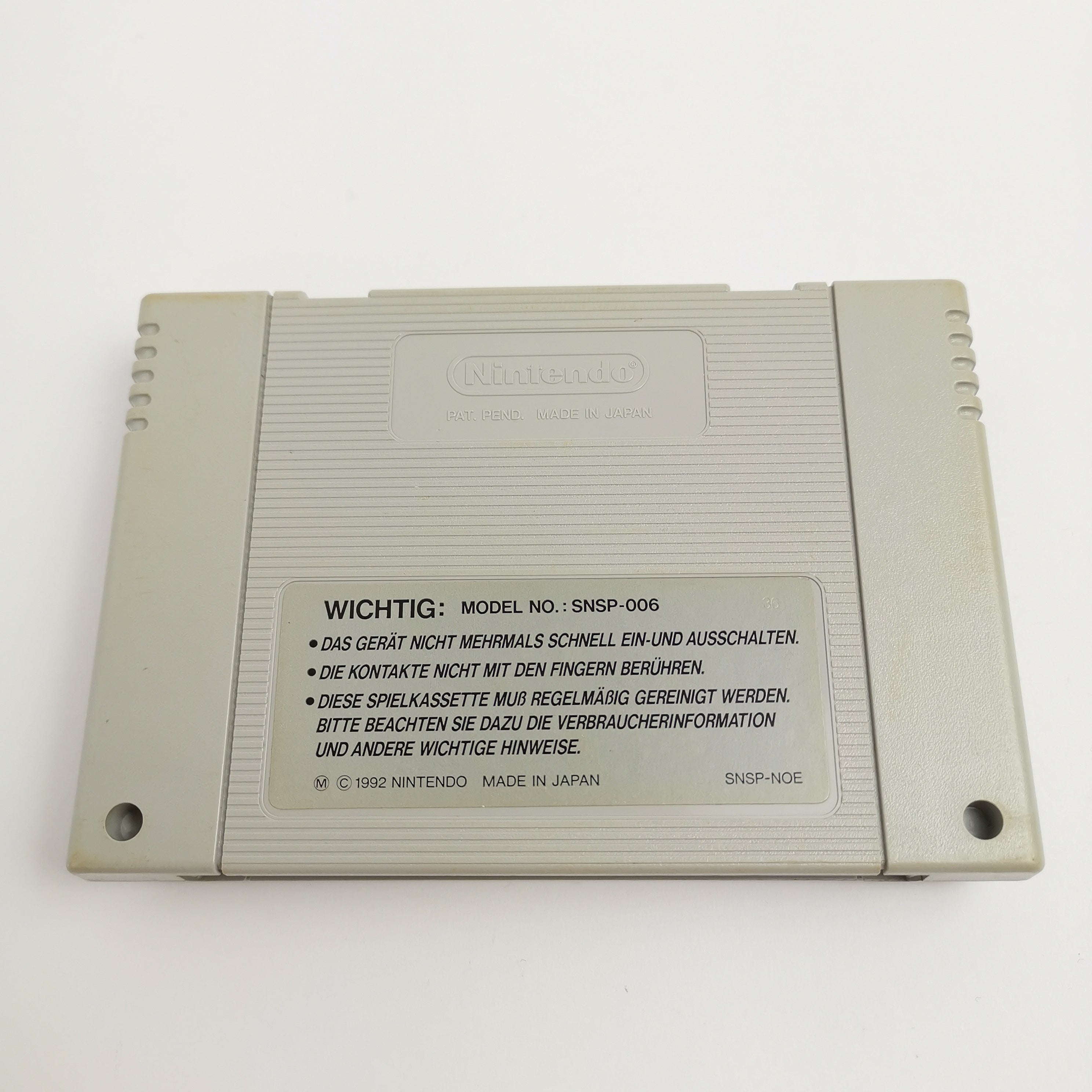 Super Nintendo Spiel – Super Air Diver SNES PAL NOE