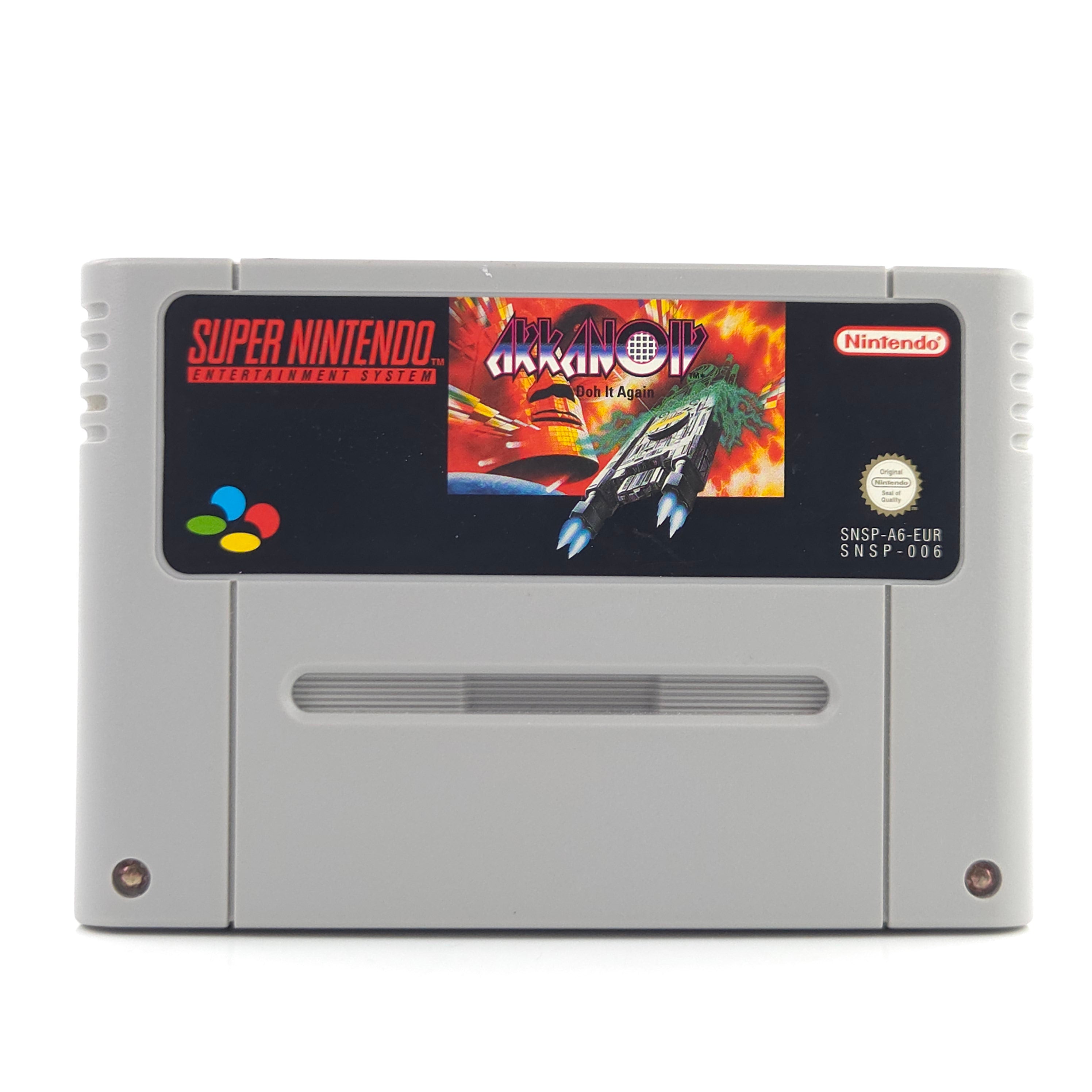 Super Nintendo Spiel Arkanoid SNES Modul PAL EUR