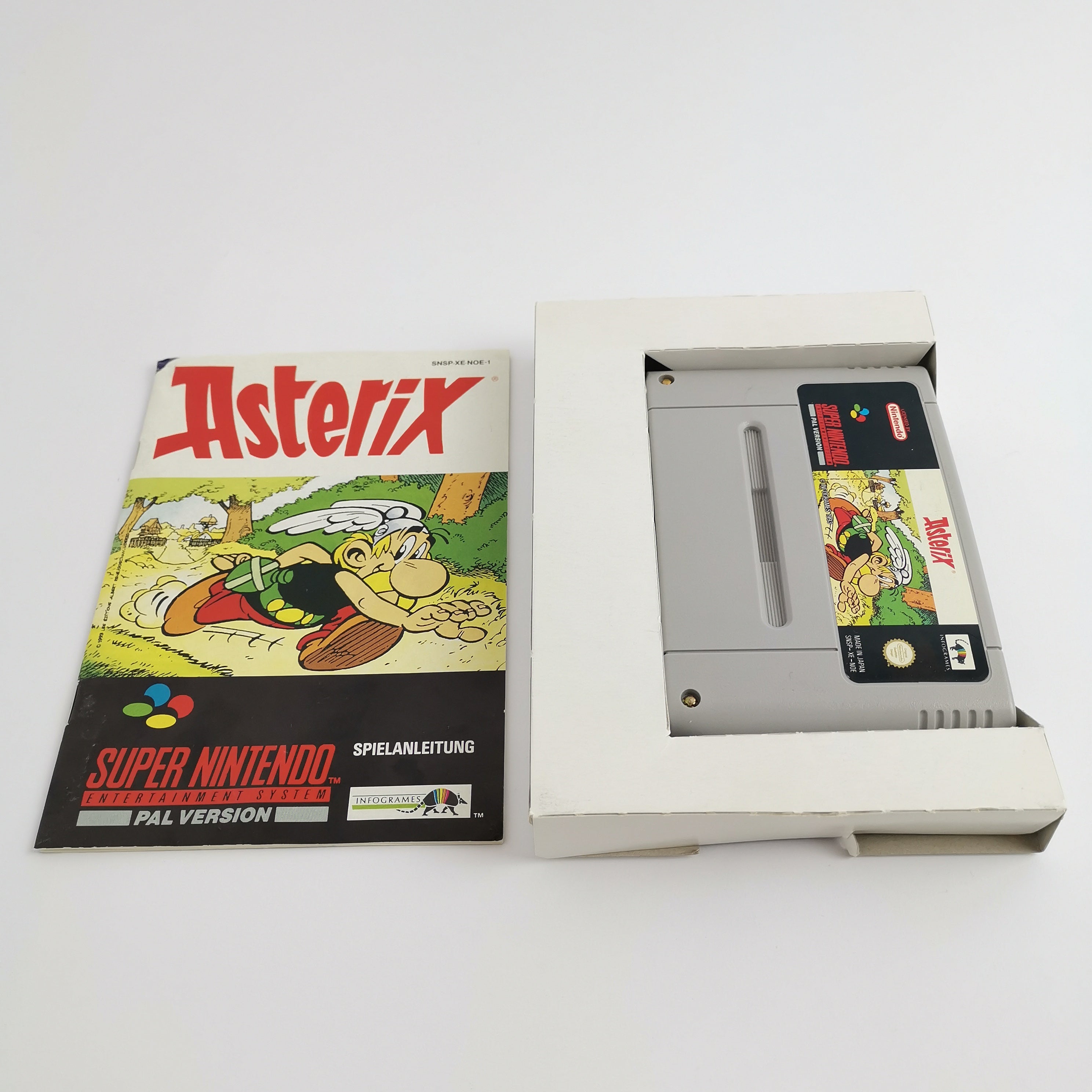Super Nintendo Spiel – Asterix in OVP (PAL)