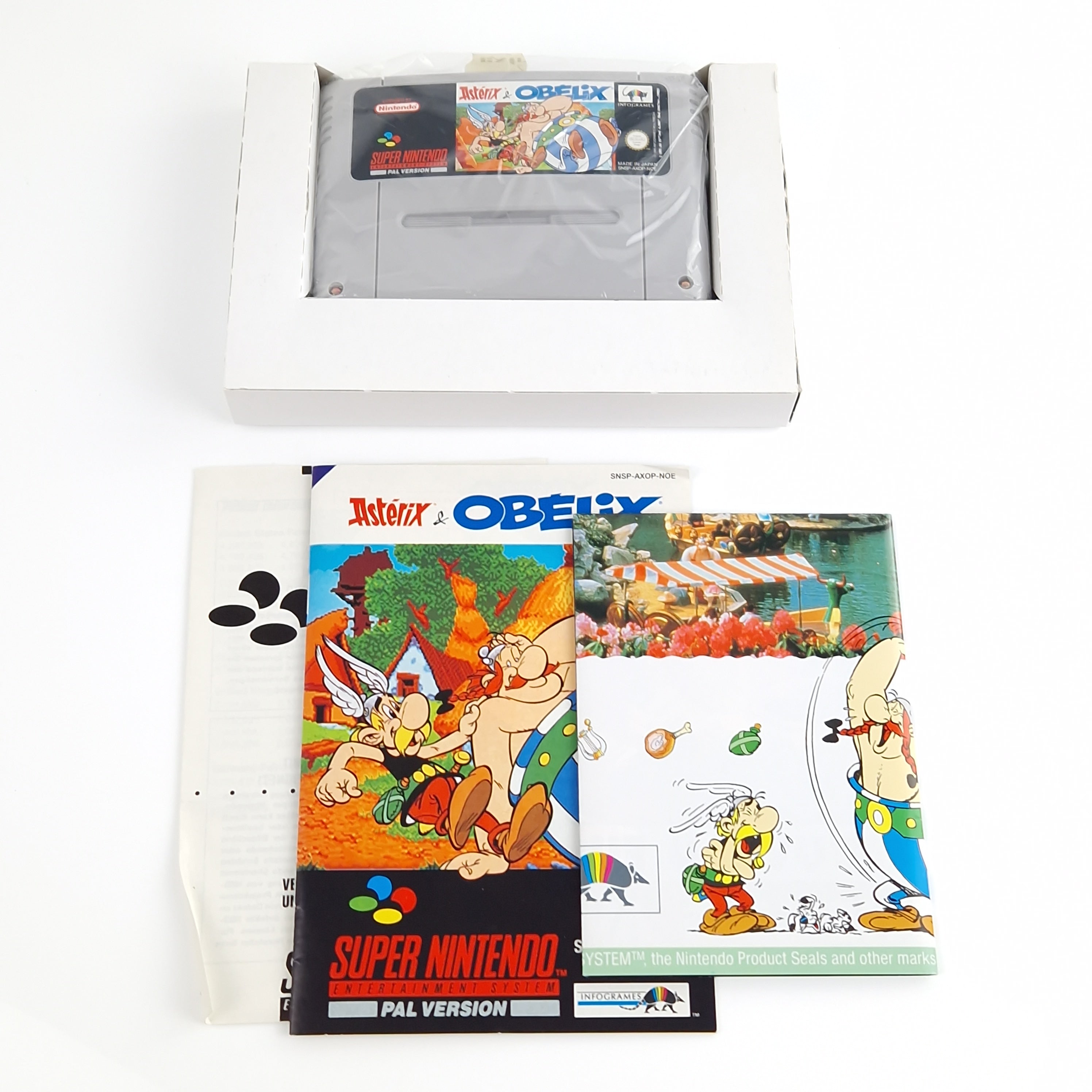 Super Nintendo Spiel – Asterix & Obelix (OVP PAL)