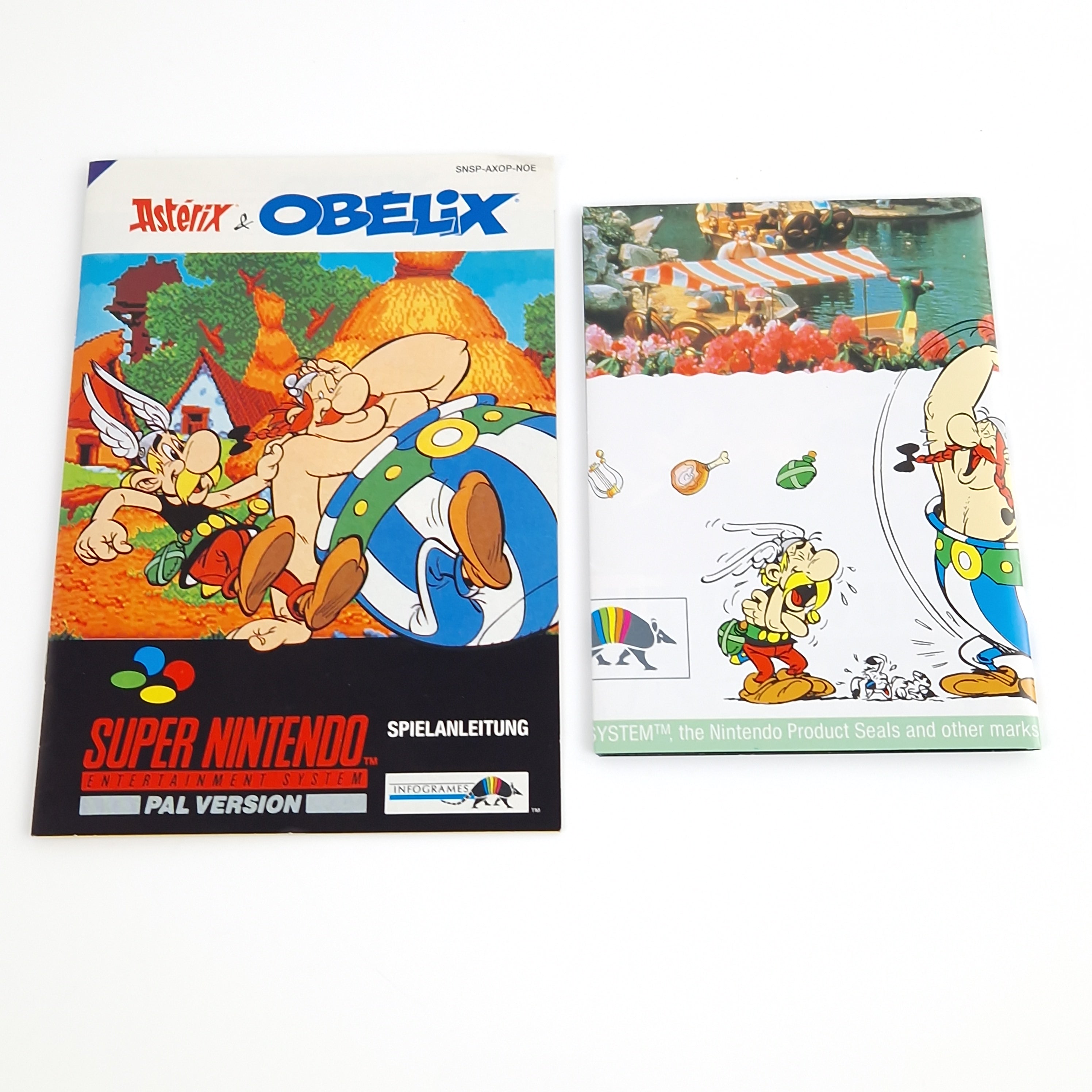Super Nintendo Spiel – Asterix & Obelix (OVP PAL)