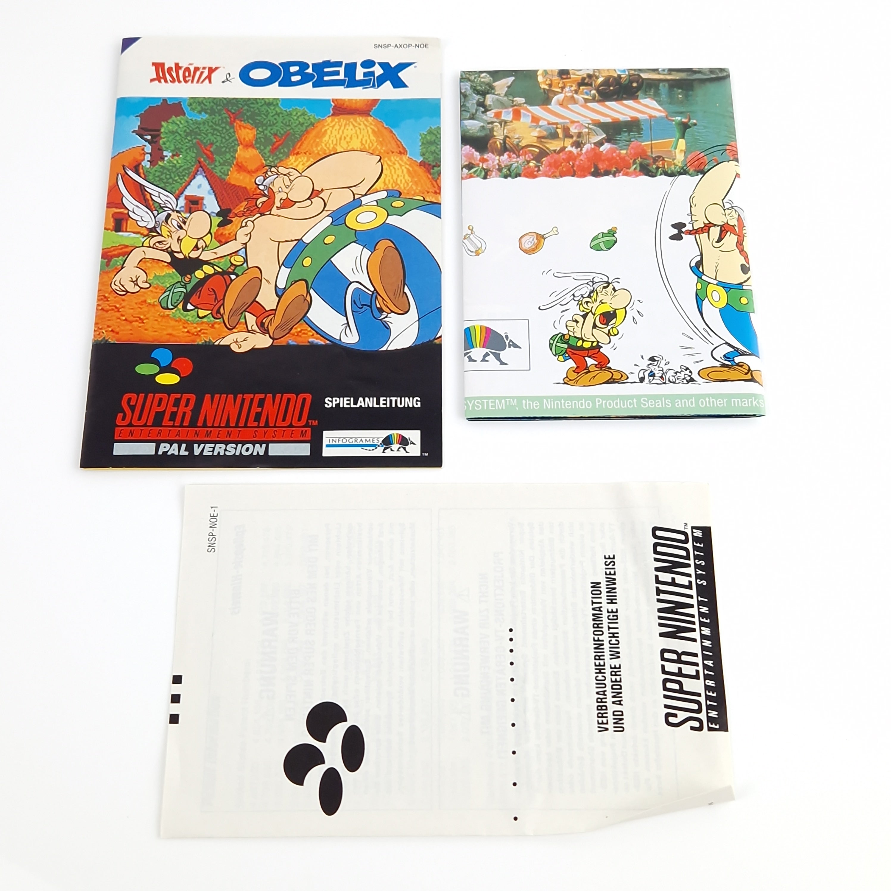 Super Nintendo Spiel – Asterix & Obelix (OVP PAL)