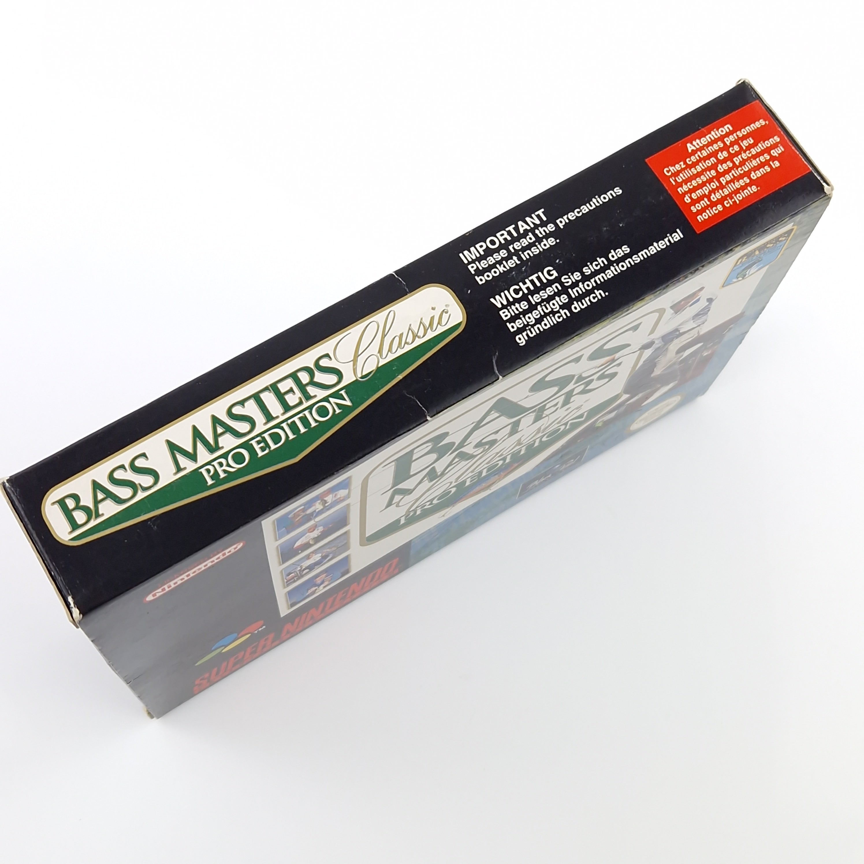 Super Nintendo Spiel – Bass Masters Classic Pro Edition OVP