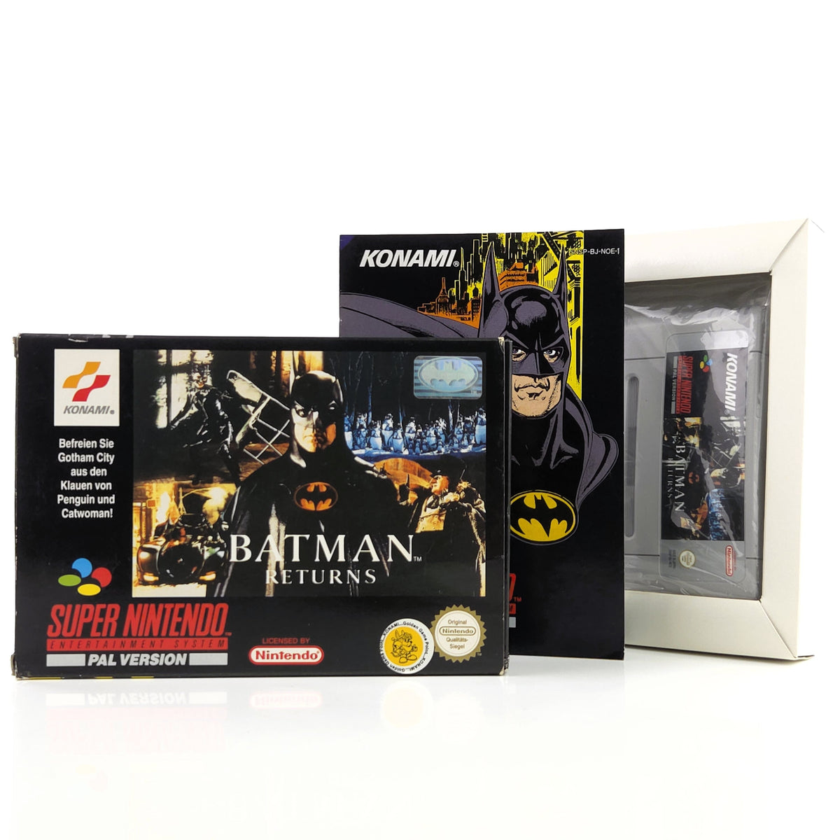 Super Nintendo Spiel Batman Returns OVP PAL DE