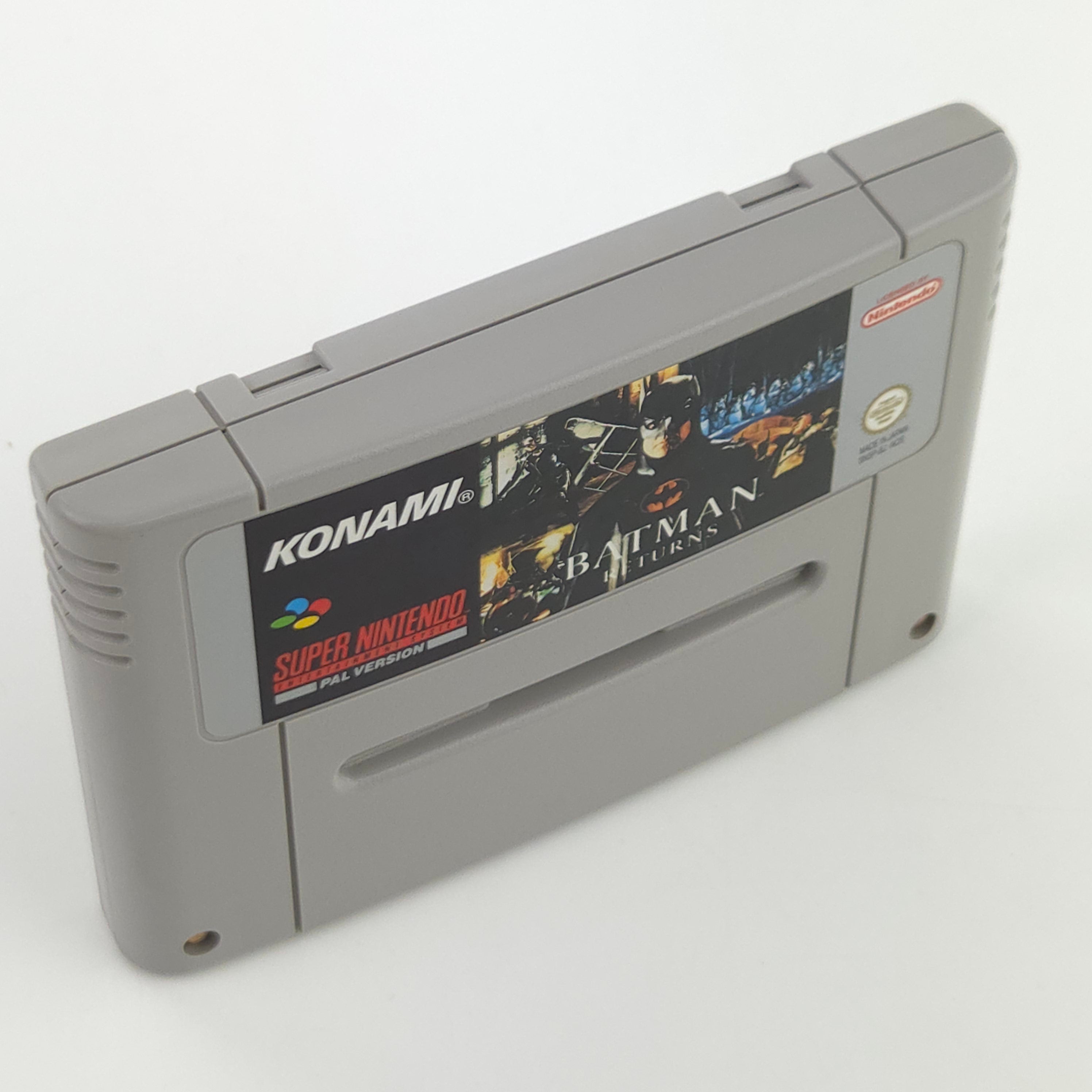 Super Nintendo Spiel Batman Returns Modul PAL