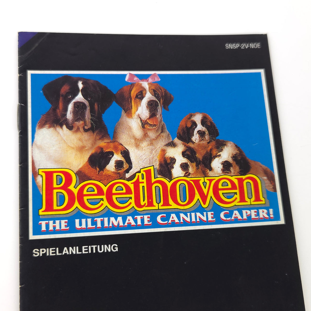 Super Nintendo Spiel Beethoven Ultimate Canine Caper OVP PAL