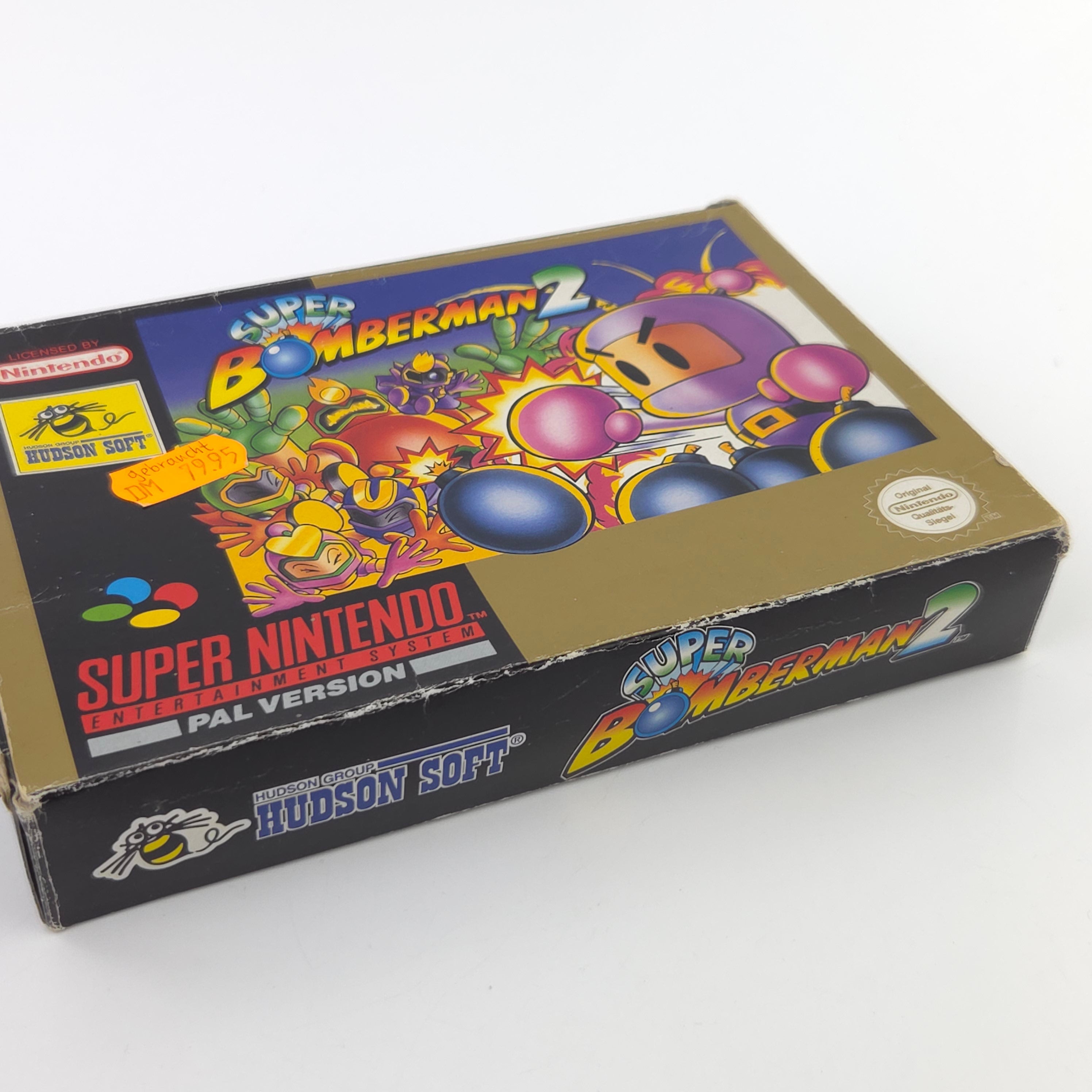 Super Nintendo Spiel – Super Bomberman 2 (SNES)
