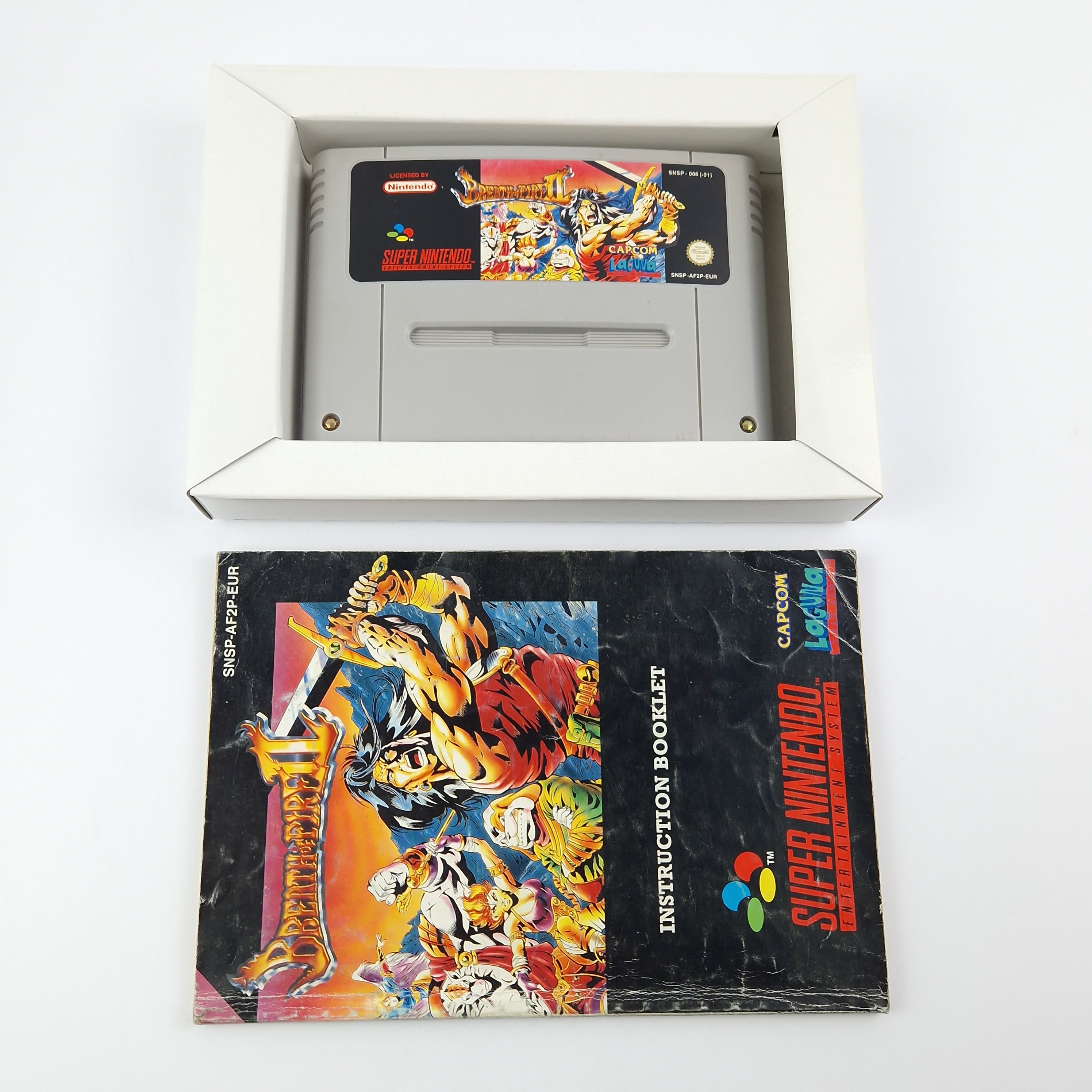 Super Nintendo Spiel – Breath of Fire II Modul OVP PAL